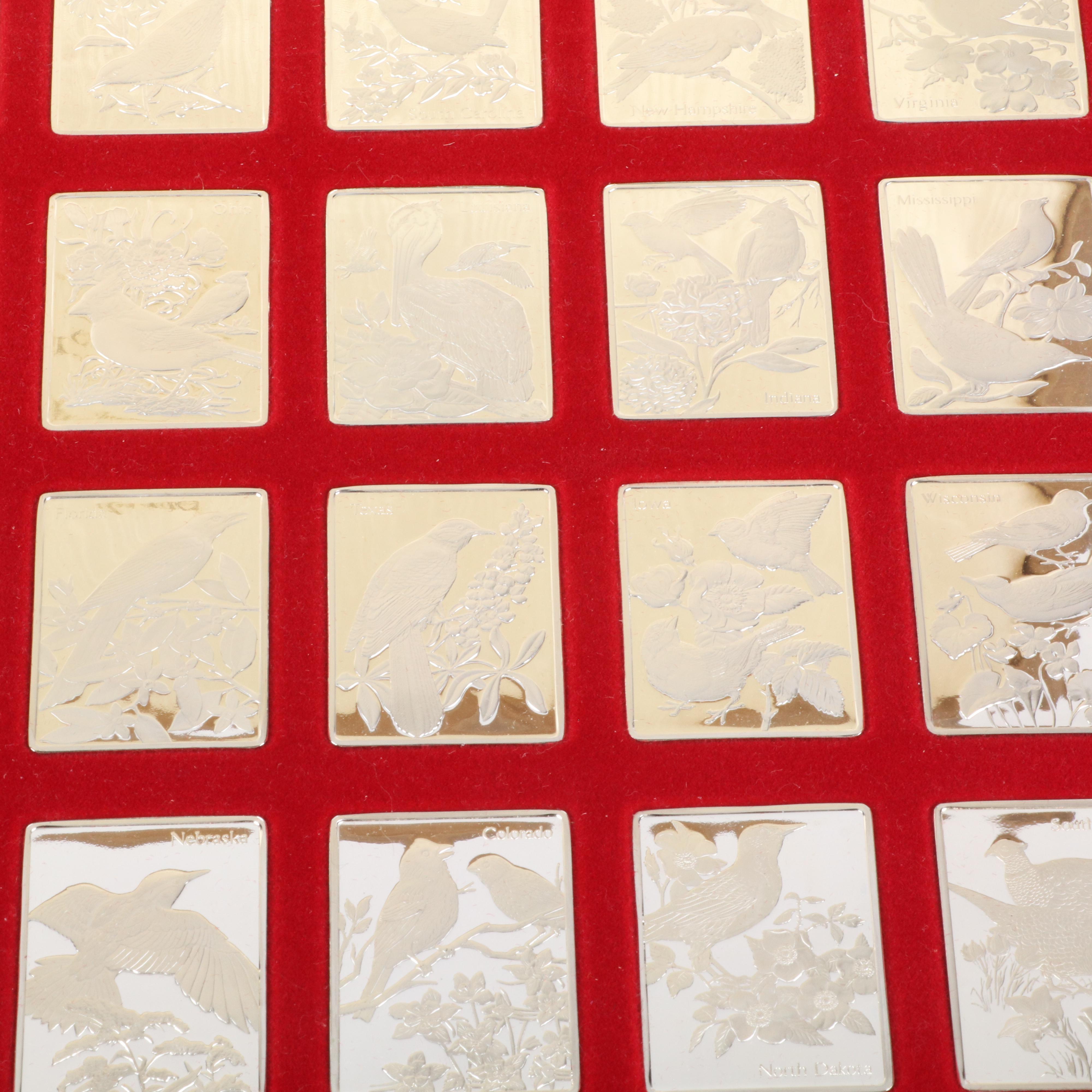 "Official State Ingots of the National Governors Conference" 50 Silver Ingot Set