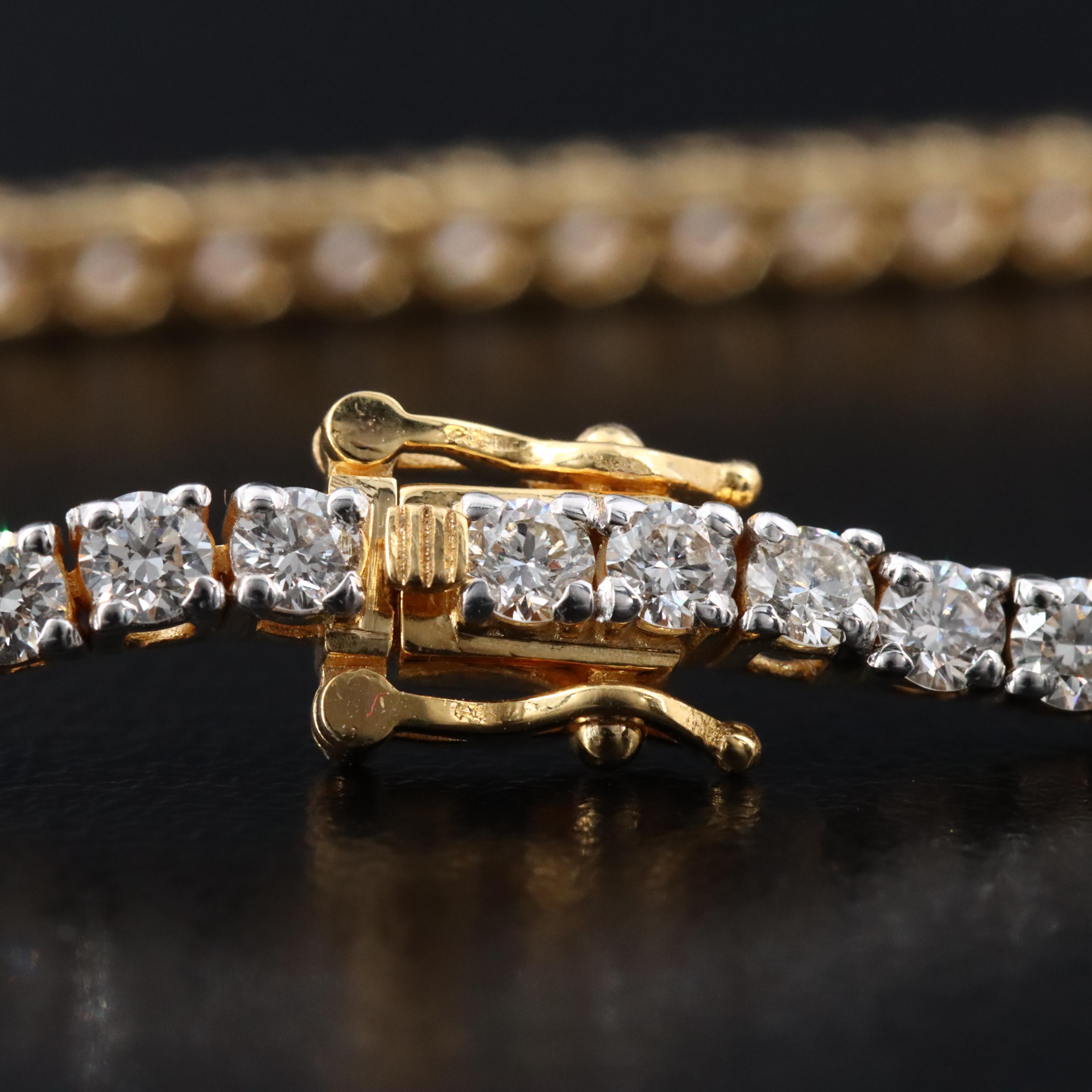14K 2.81 CTW Diamond Line Bracelet