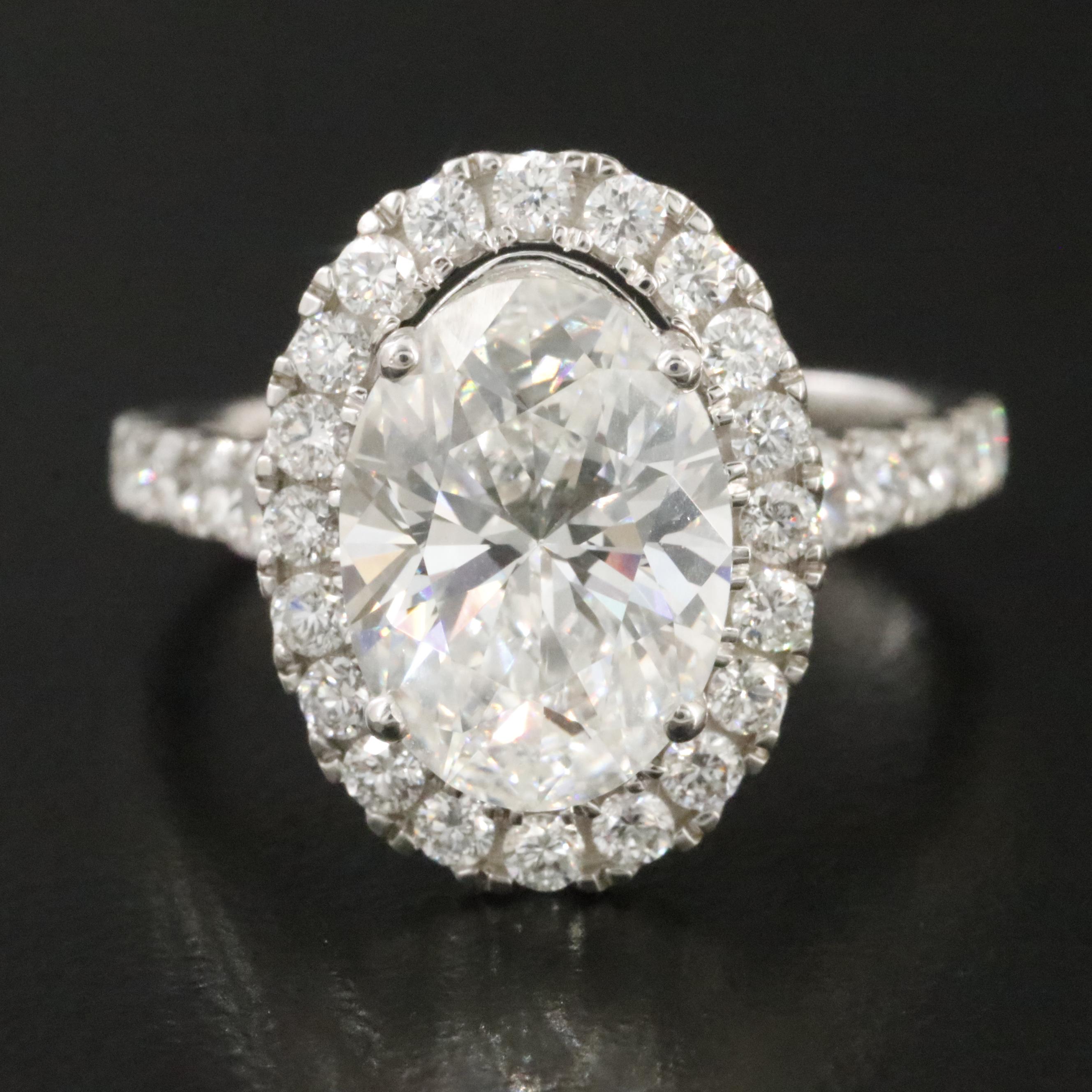 14K 4.91 CTW Lab Grown Diamond Ring