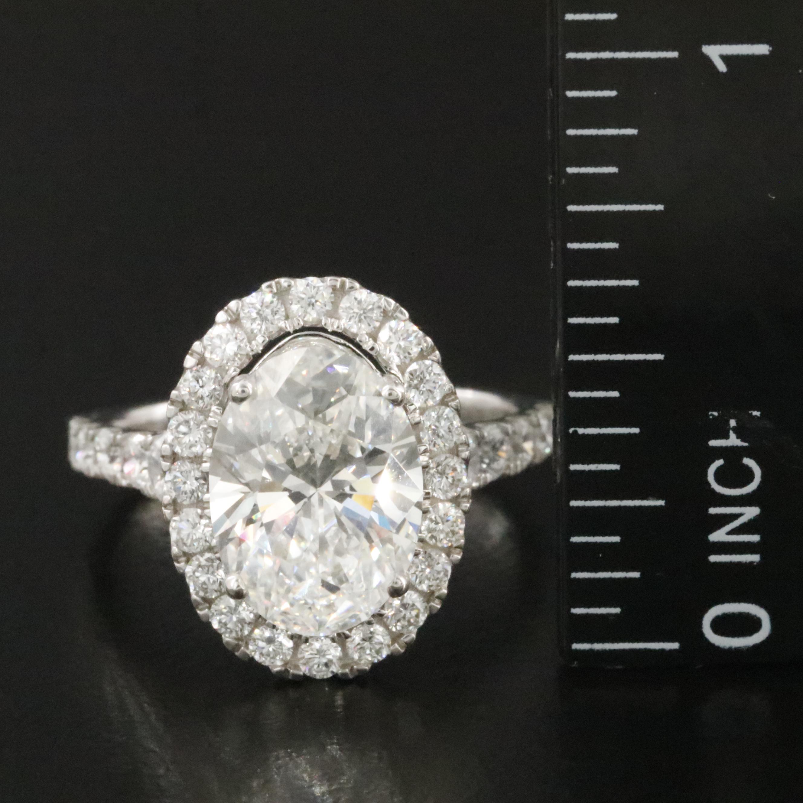 14K 4.91 CTW Lab Grown Diamond Ring