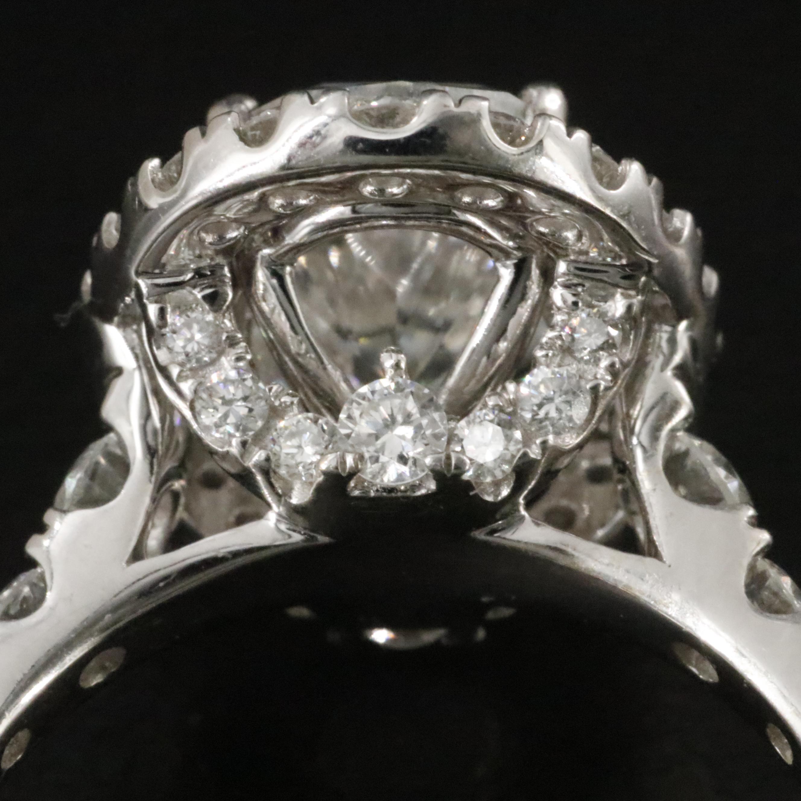 14K 4.91 CTW Lab Grown Diamond Ring