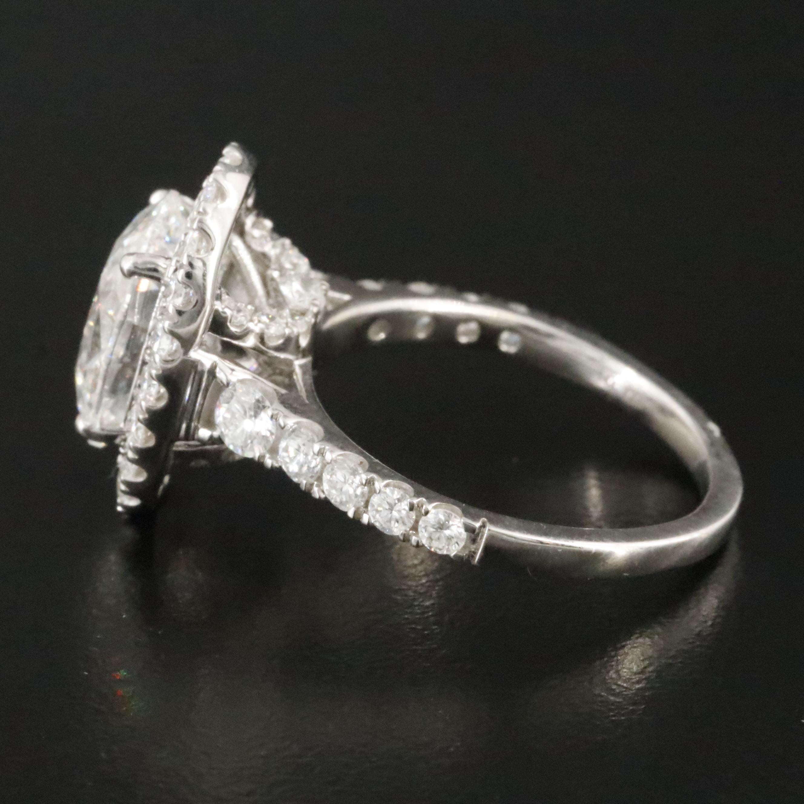 14K 4.91 CTW Lab Grown Diamond Ring