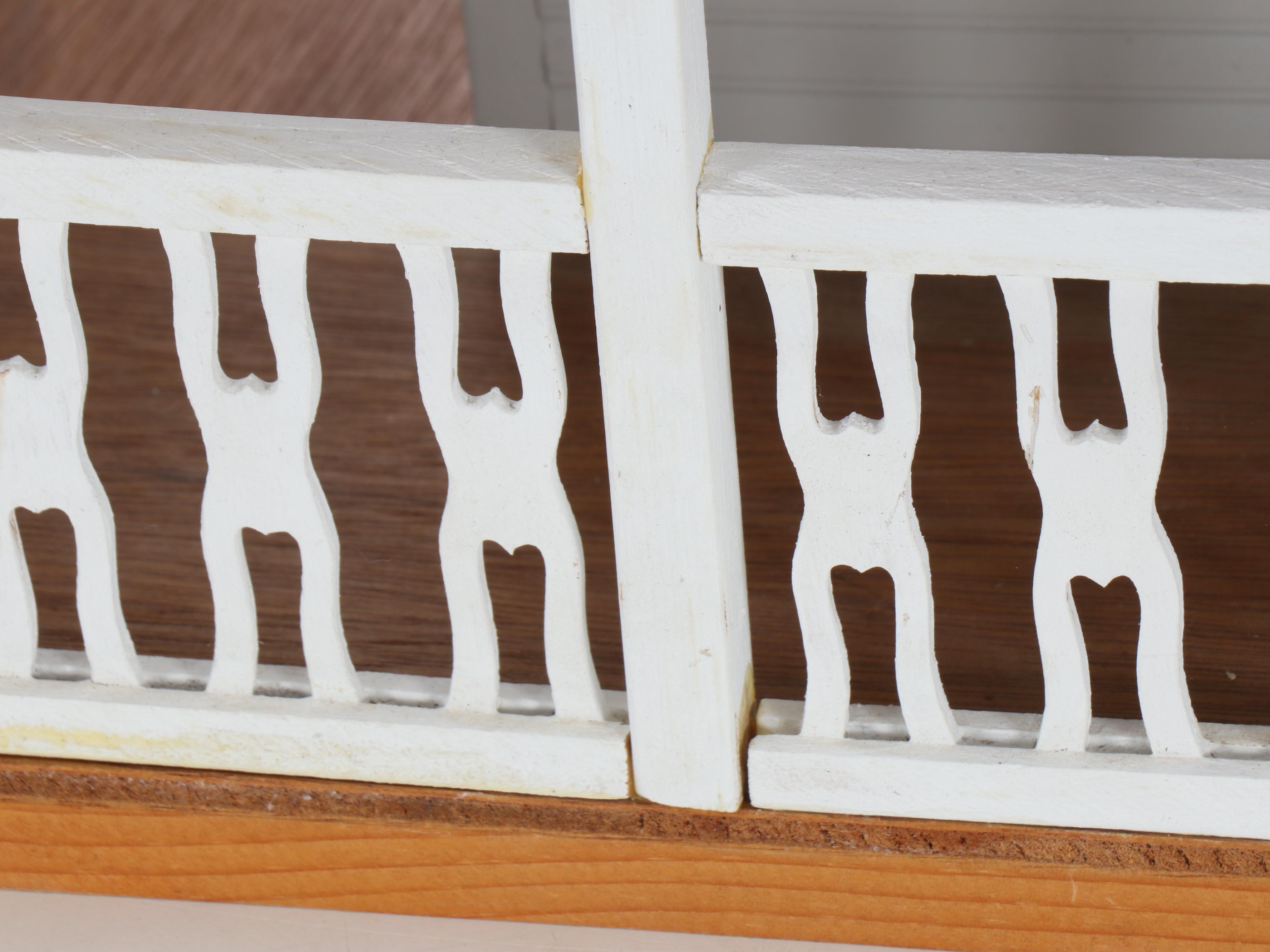 Victorian Style Wooden Dollhouse, 20th Century