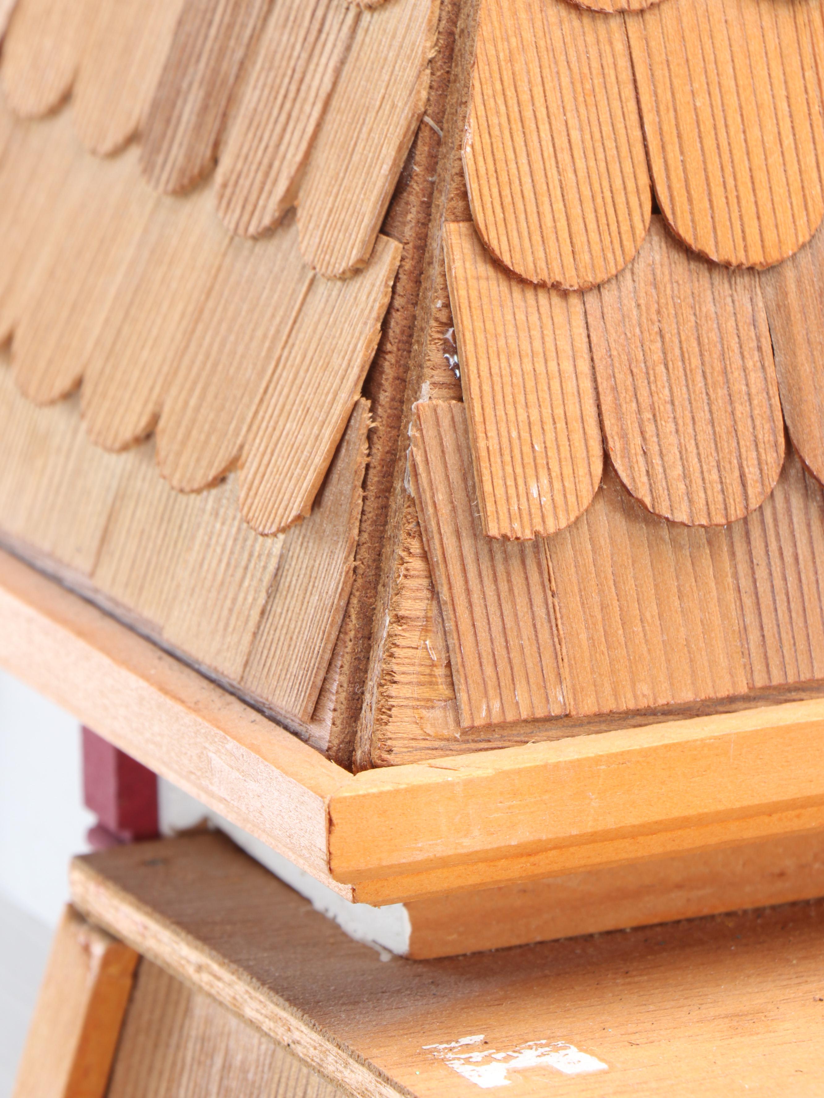 Victorian Style Wooden Dollhouse, 20th Century