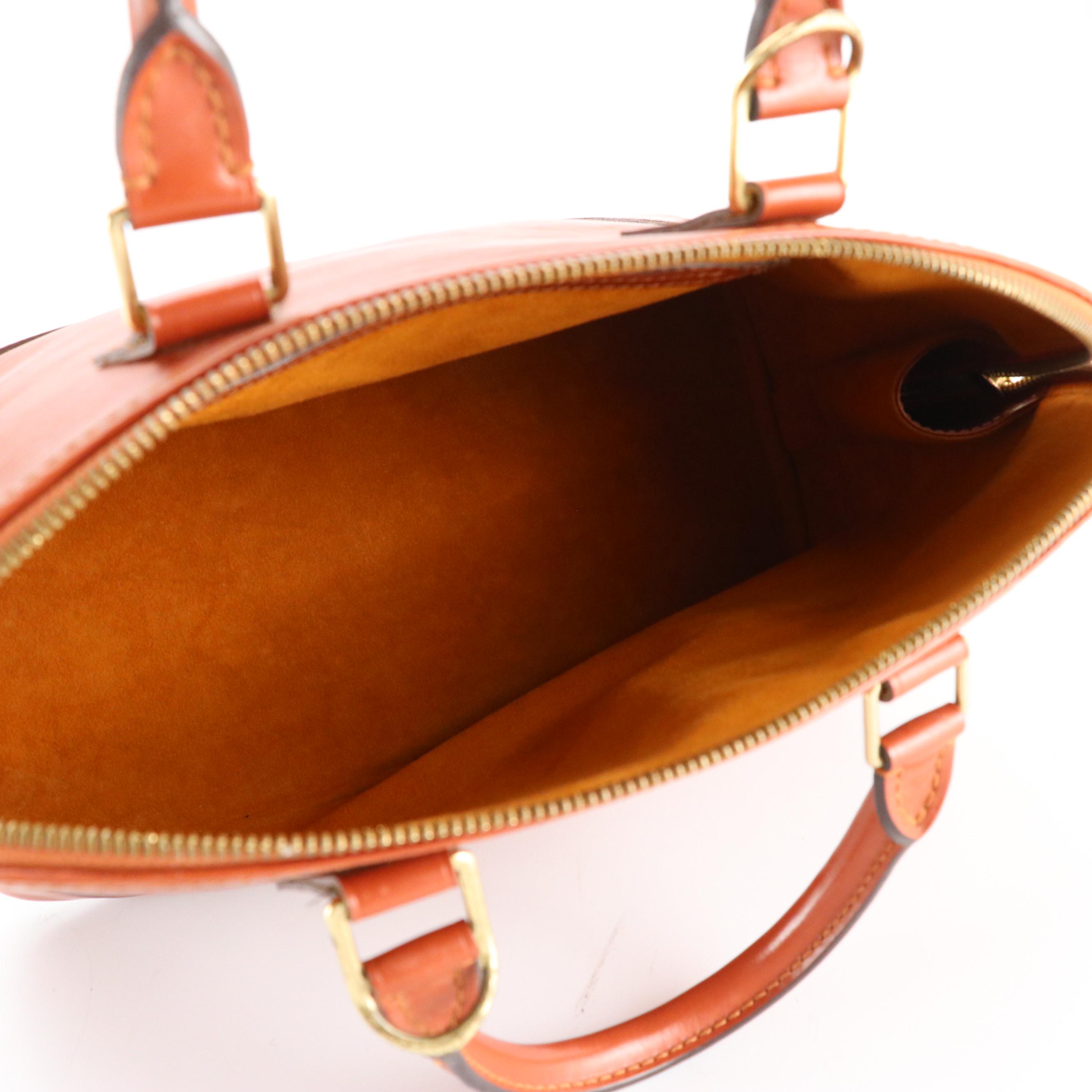 Louis Vuitton Alma PM Handbag in Kenyan Fawn Epi Leather