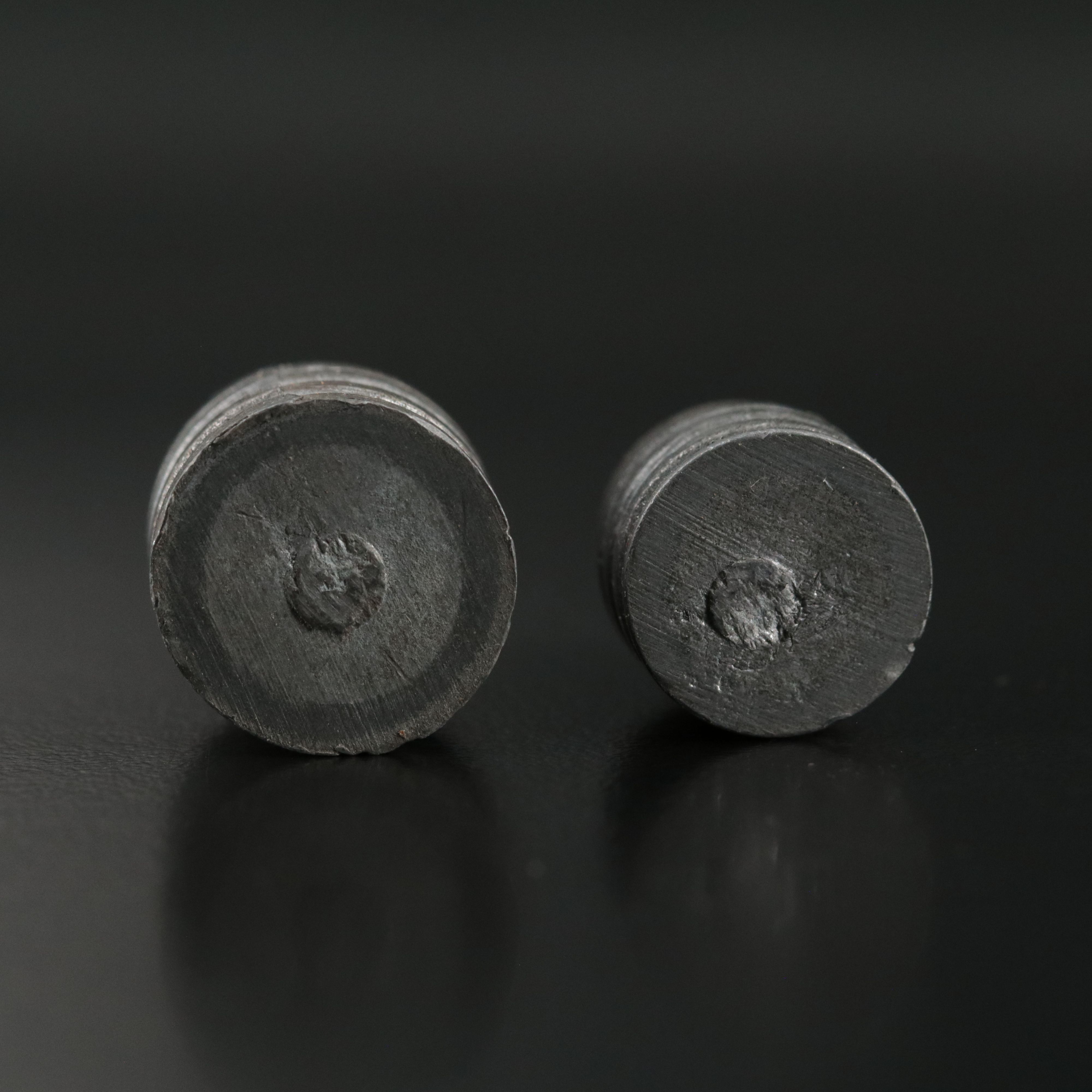Two Mini Ball ,Civil War Type Bullets