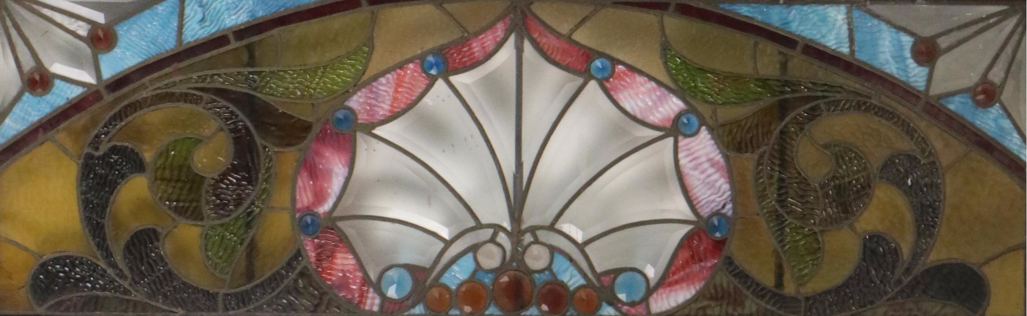 Stained Glass Hanging Window Panel