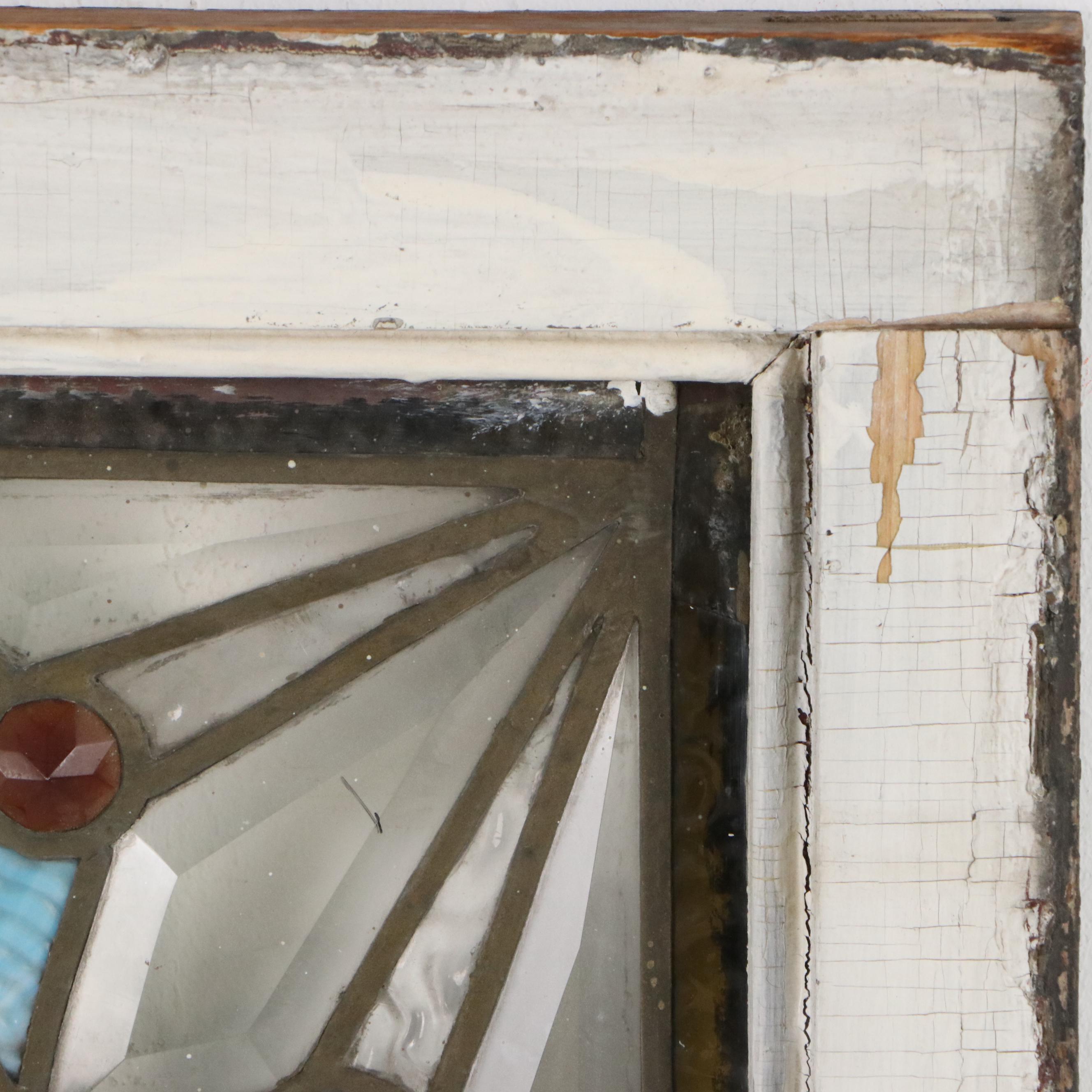 Stained Glass Hanging Window Panel