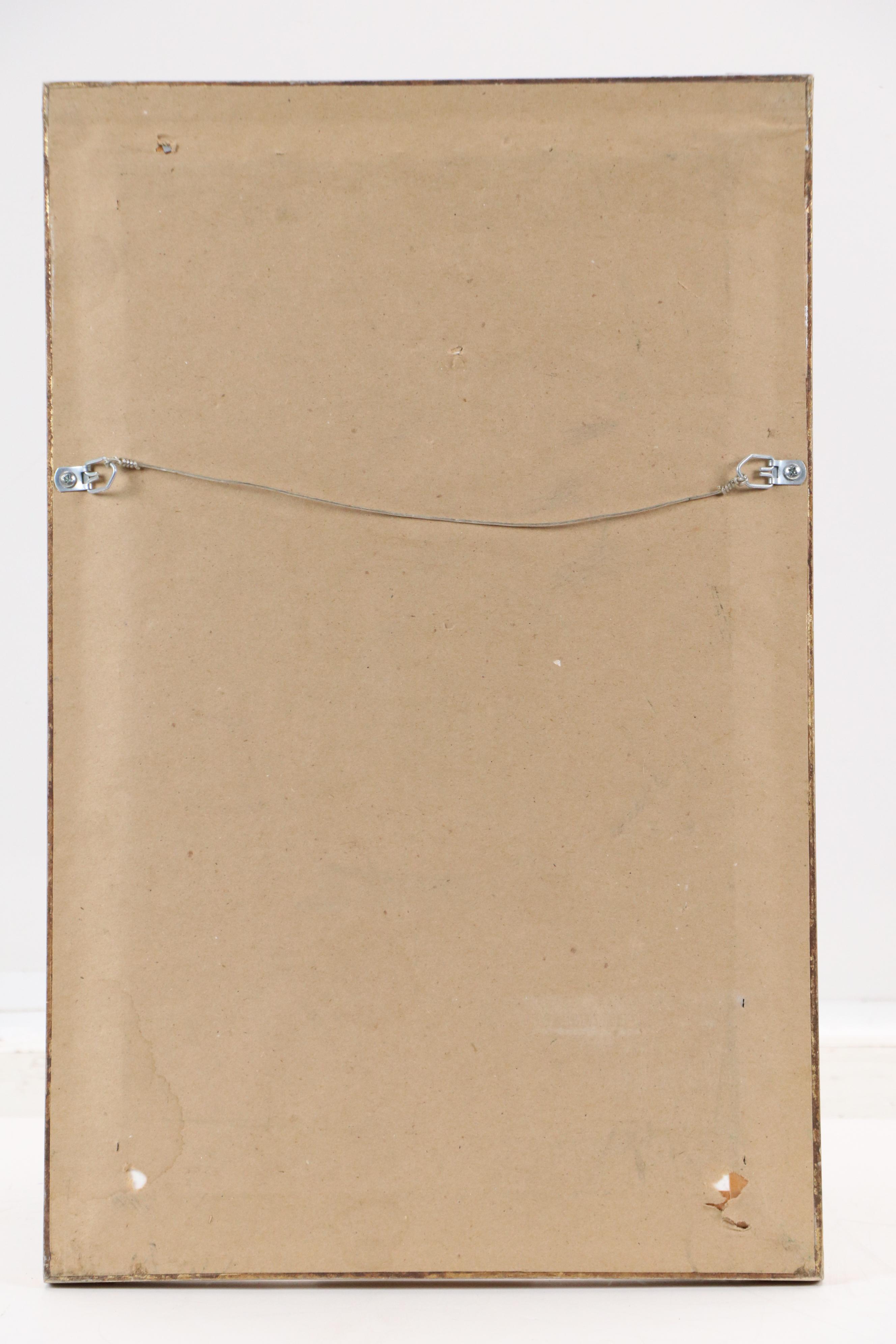 Floral Hand-Colored Lithograph of Mums and Black-Eyed Susans