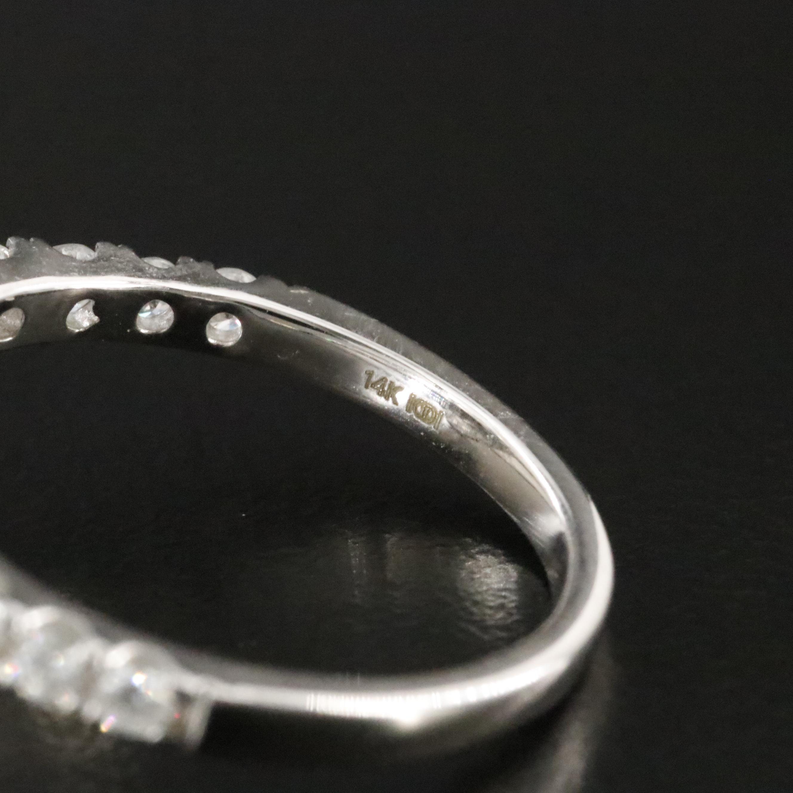 14K 4.98 CTW Lab Grown Diamond Ring