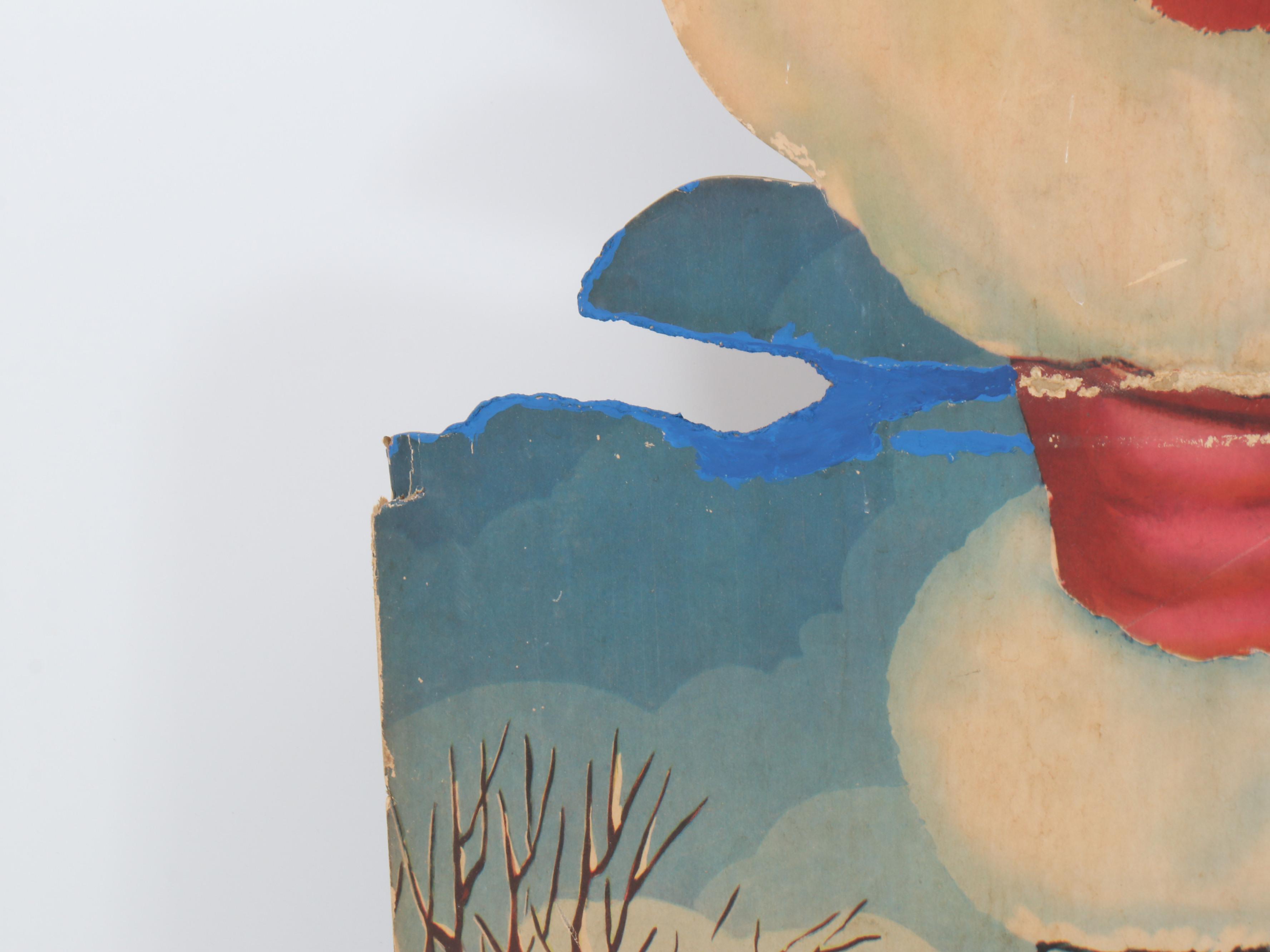 A Merry Christmas and Other Die-cut Vintage Santa Stand-Ups