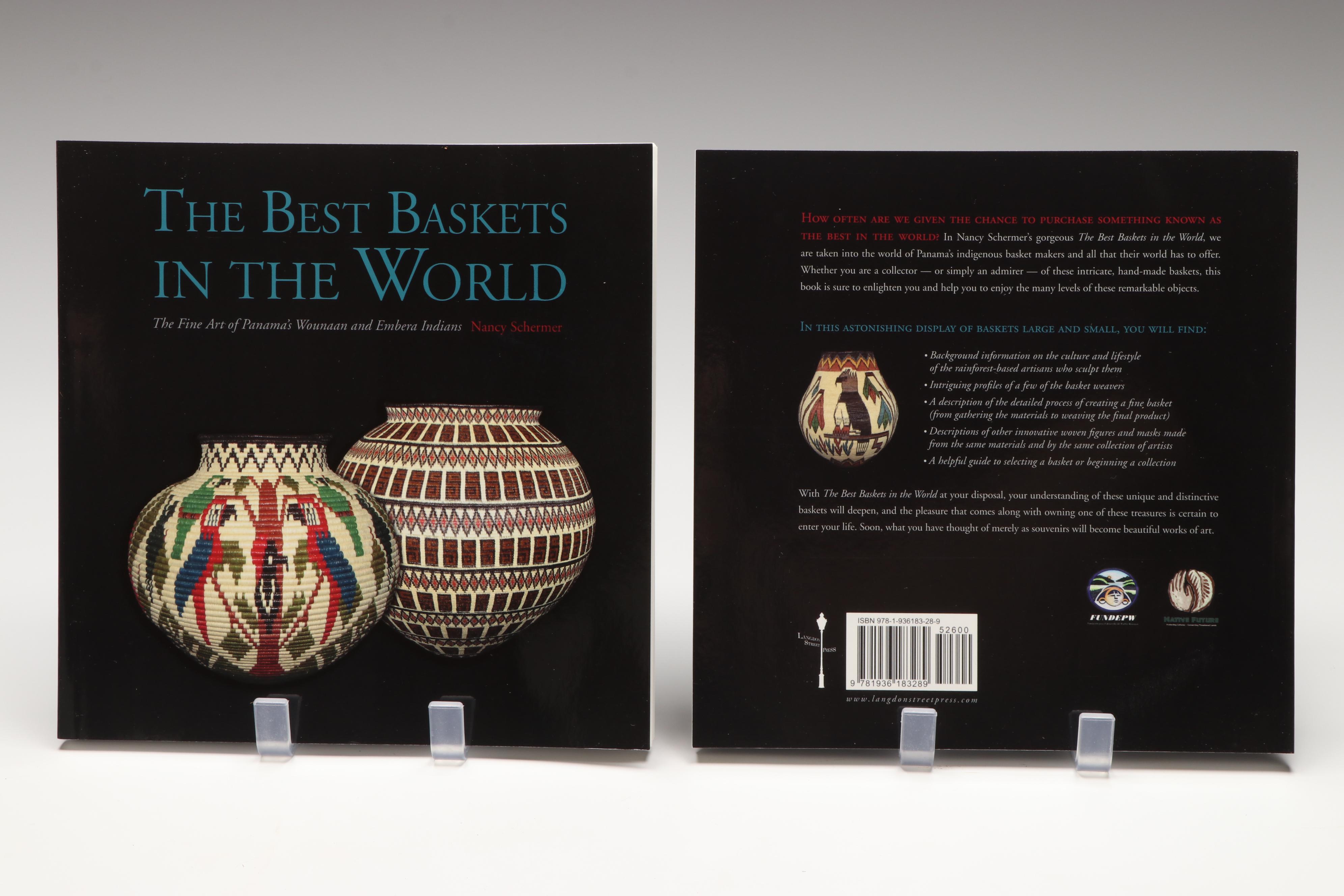 Panamanian Emberá-Wounaan Chunga Fiber Baskets with Owls and Geometric Motifs