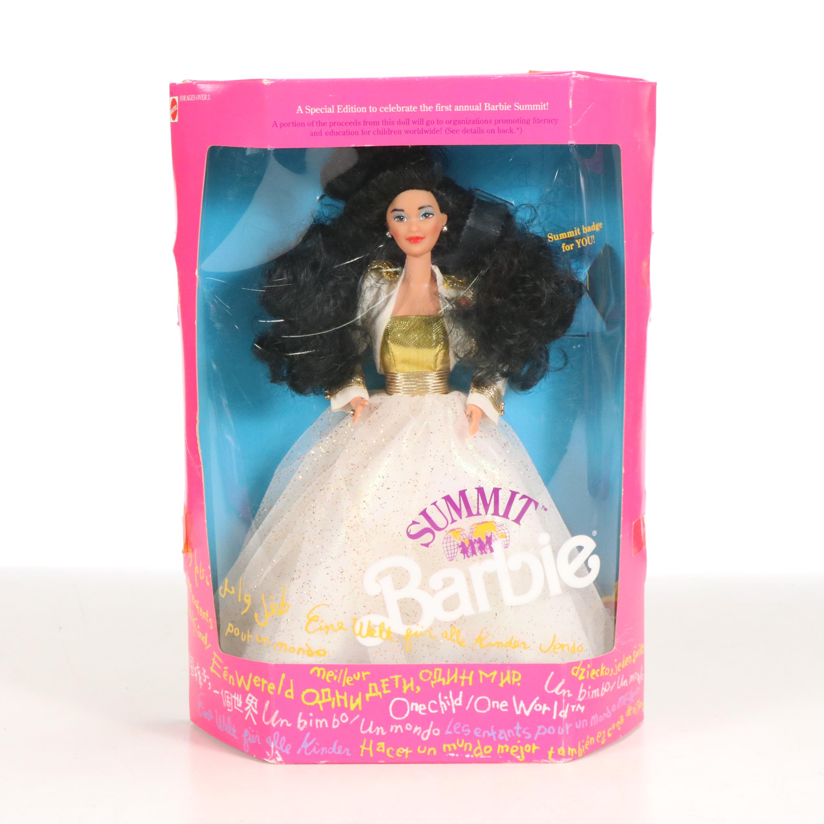 Barbie "Princess of the Danish Court", "Unicef" with More Barbie Dolls