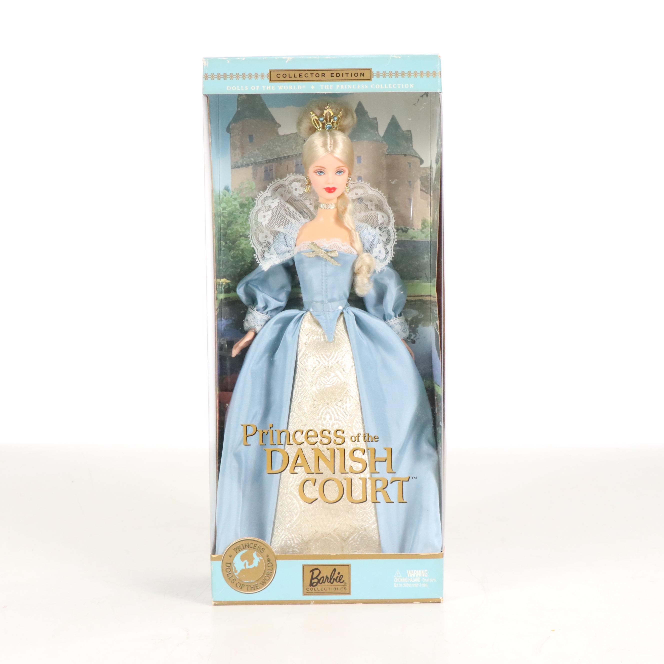 Barbie "Princess of the Danish Court", "Unicef" with More Barbie Dolls