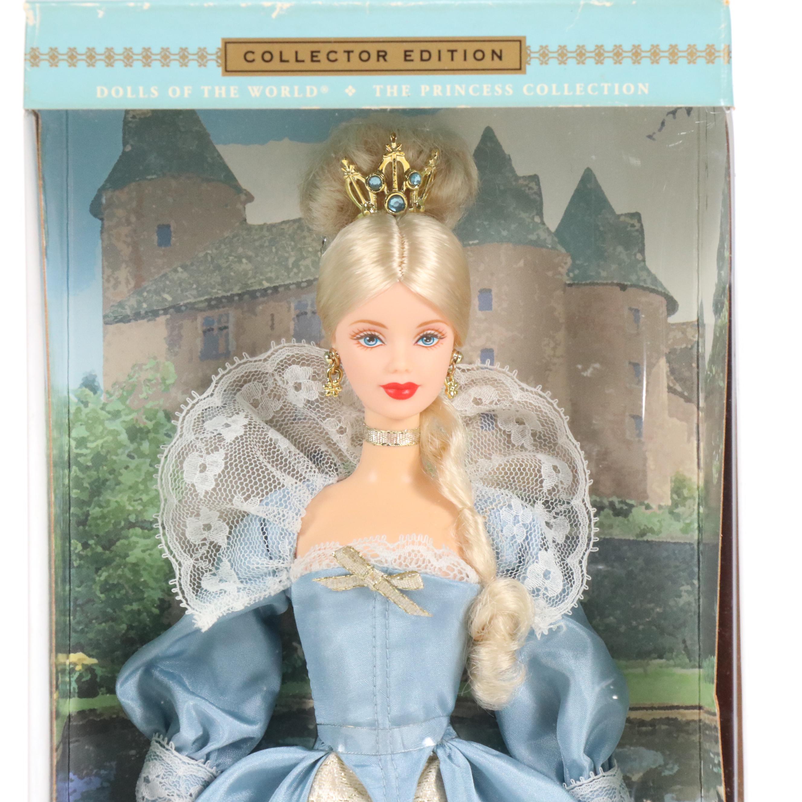 Barbie "Princess of the Danish Court", "Unicef" with More Barbie Dolls