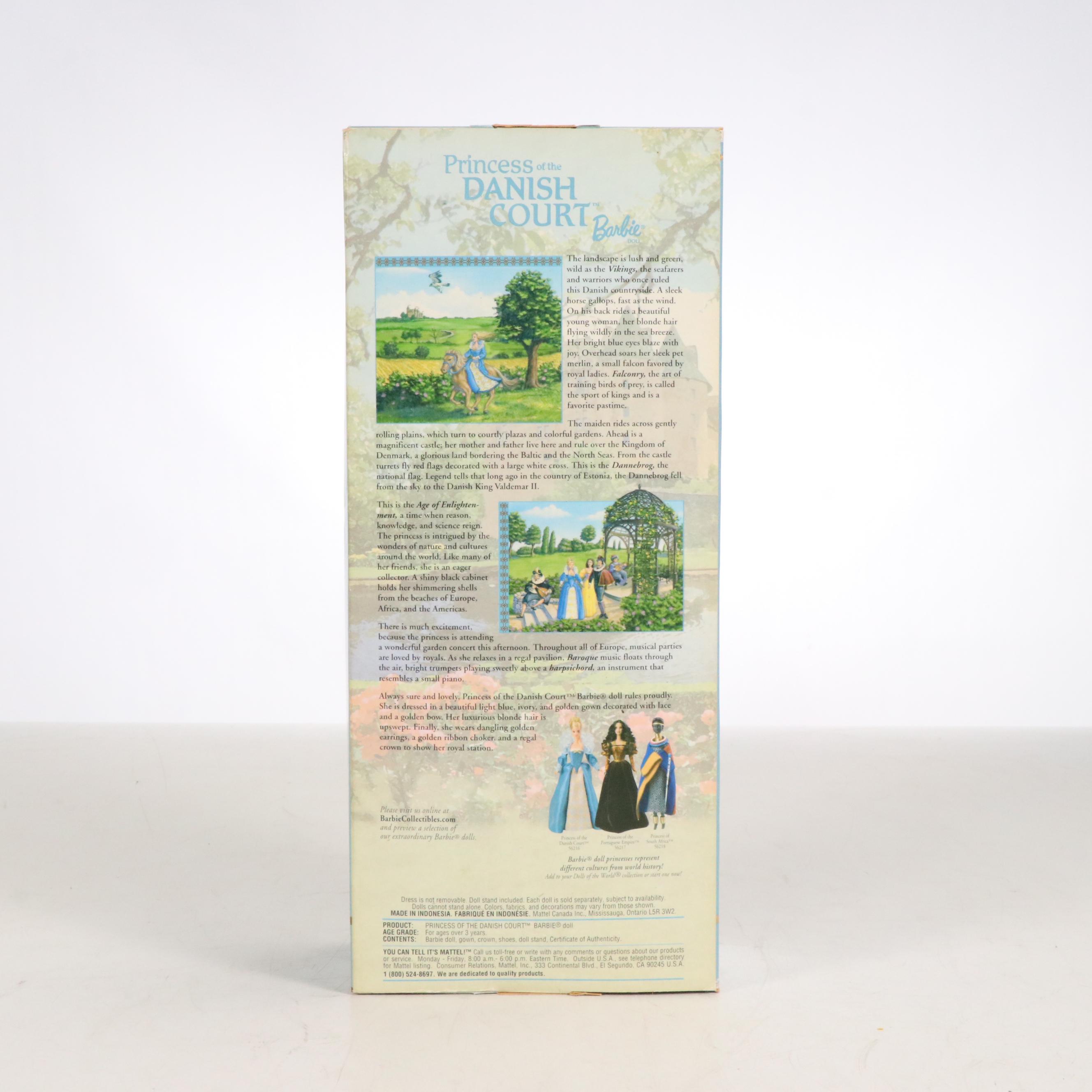 Barbie "Princess of the Danish Court", "Unicef" with More Barbie Dolls