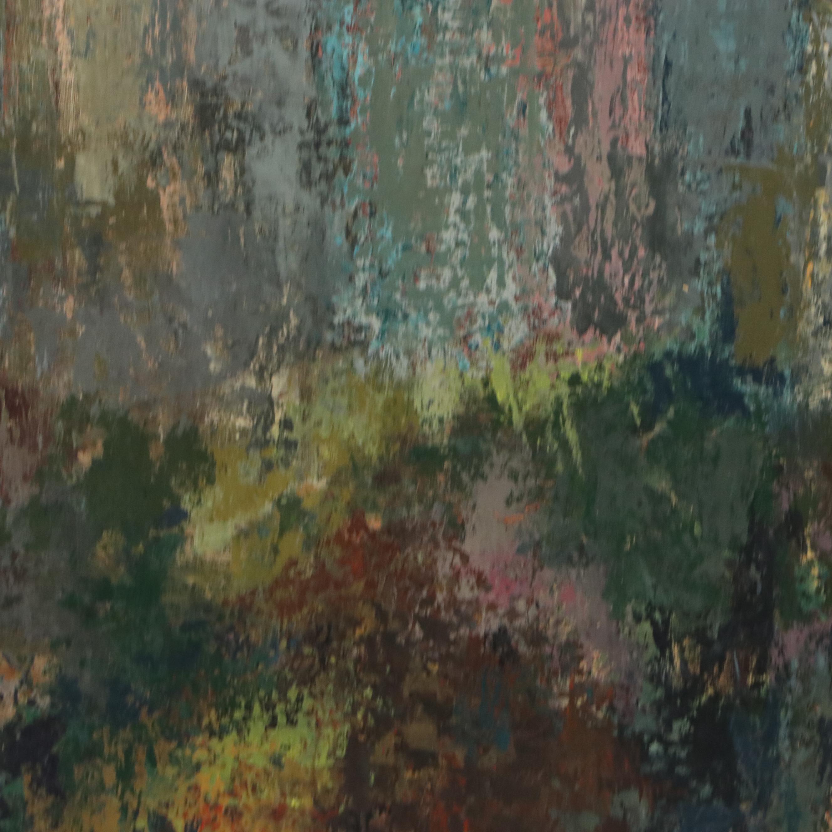 M. Norton Impressionistic Landscape Oil Painting, Late 20th Century