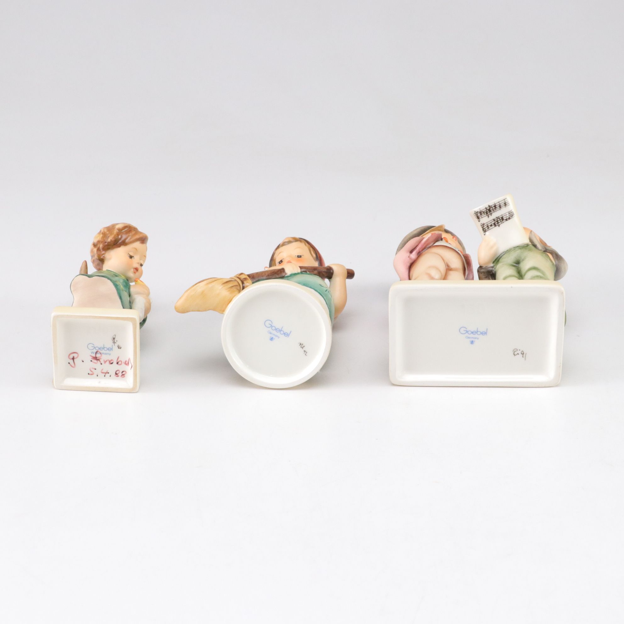 Goebel "Doll Mother" and Other Porcelain Hummel Figurines