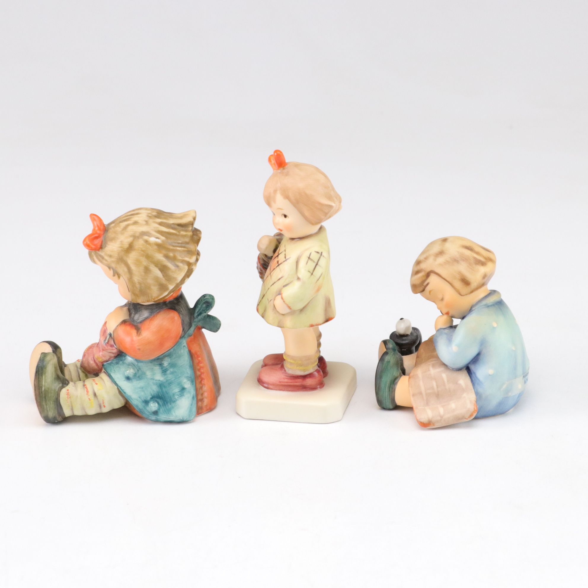 Goebel "Doll Mother" and Other Porcelain Hummel Figurines