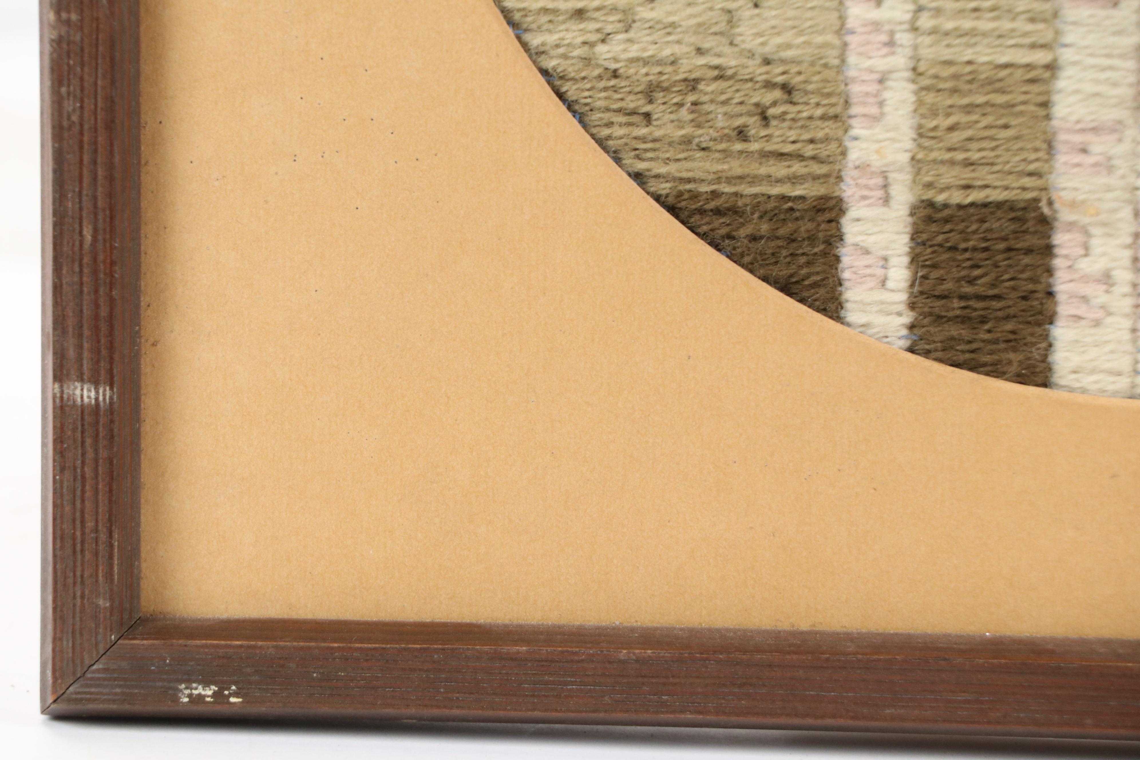 Yarn Embroidery of Autumnal Birch Trees