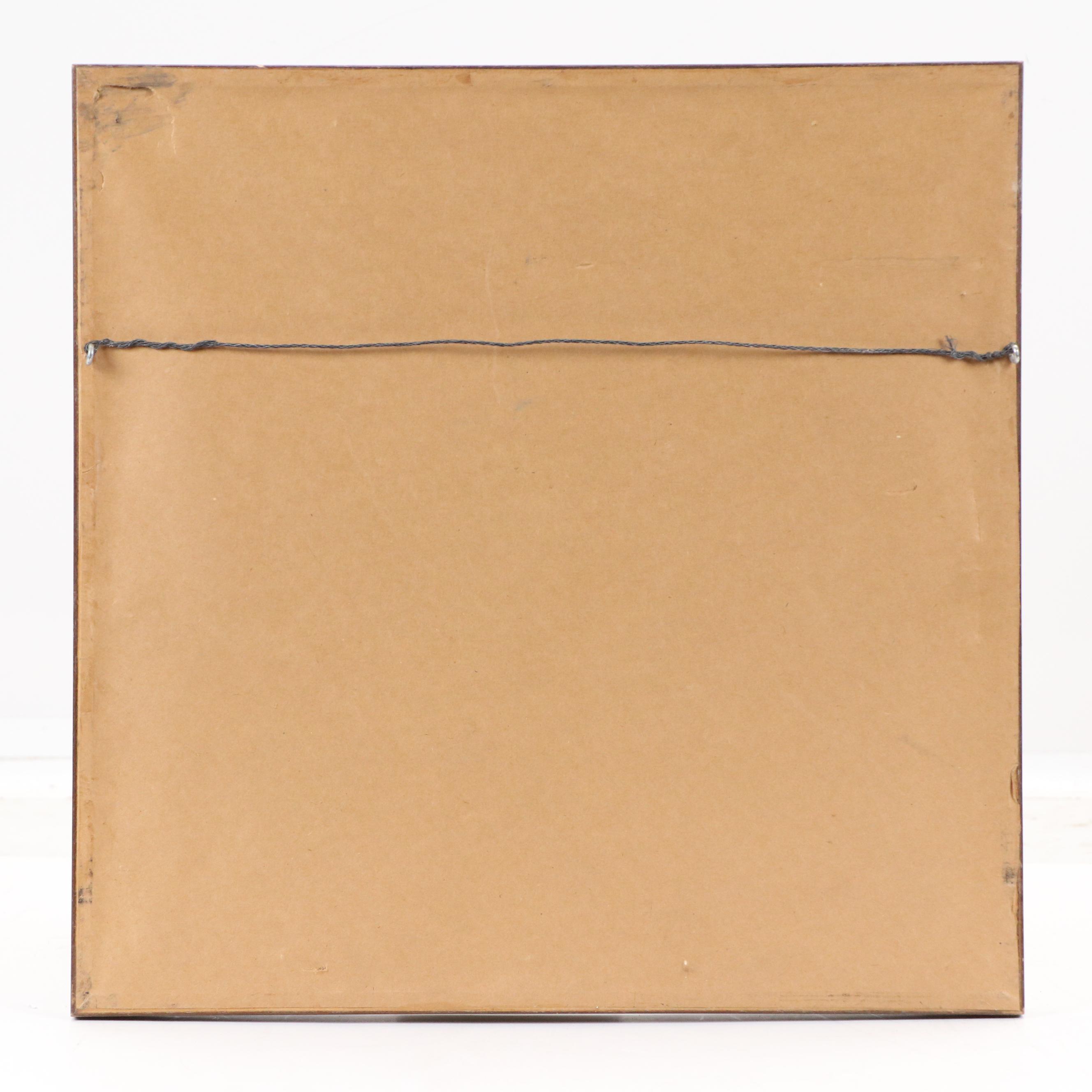 Yarn Embroidery of Autumnal Birch Trees