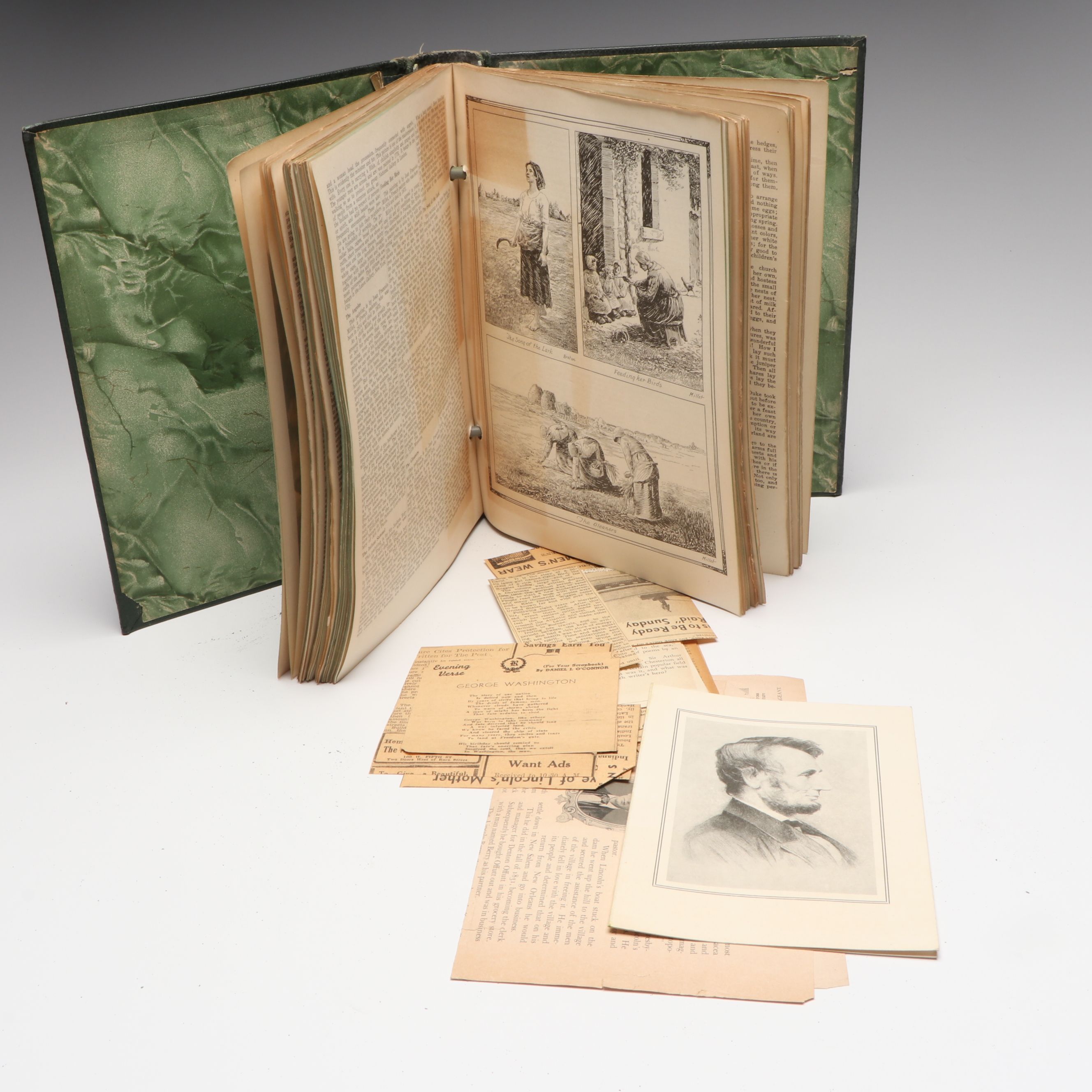 "Library of Knowledge" Complete Set with Loose Leaf Extension Volume, 1929