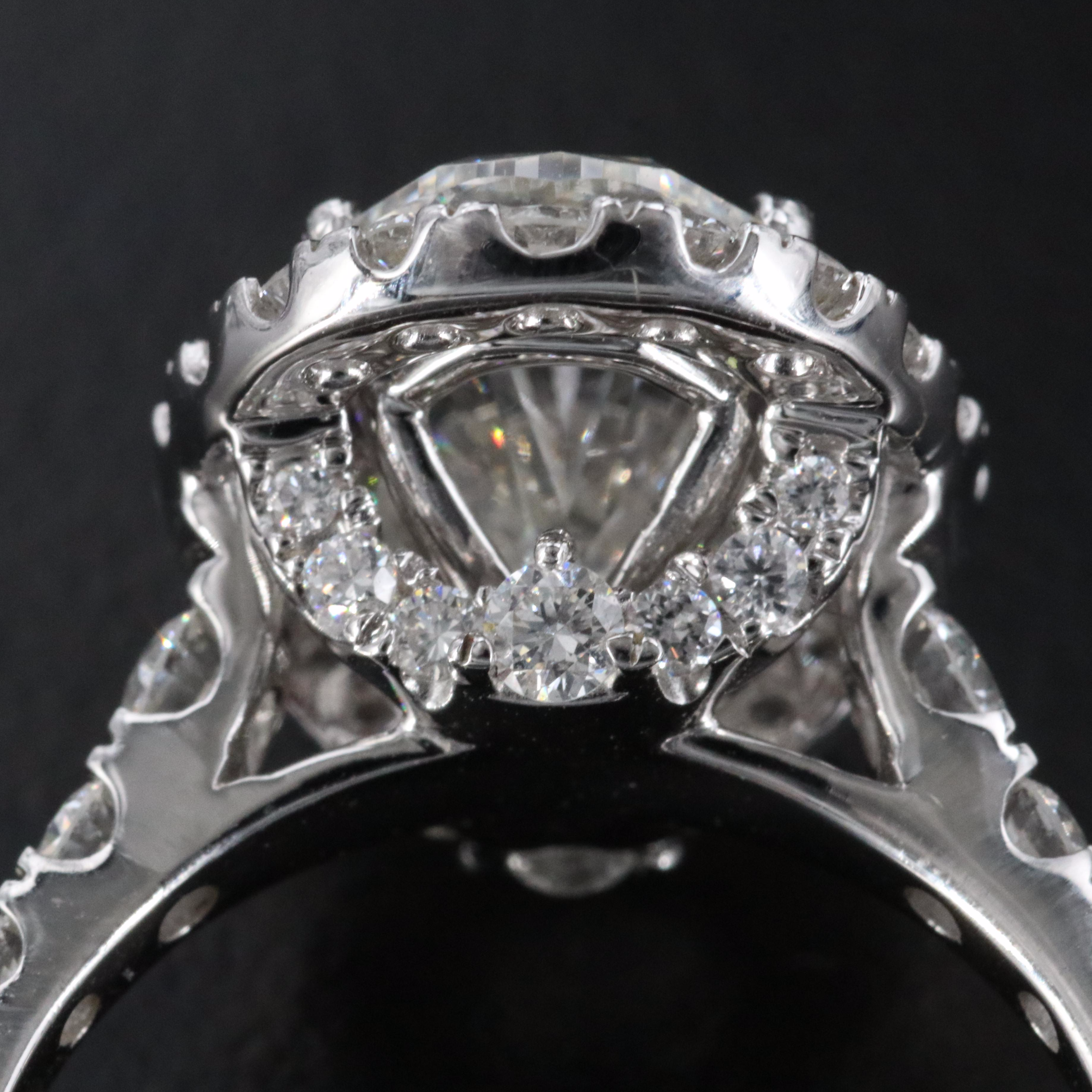 14K 5.11 CTW Lab Grown Diamond Ring