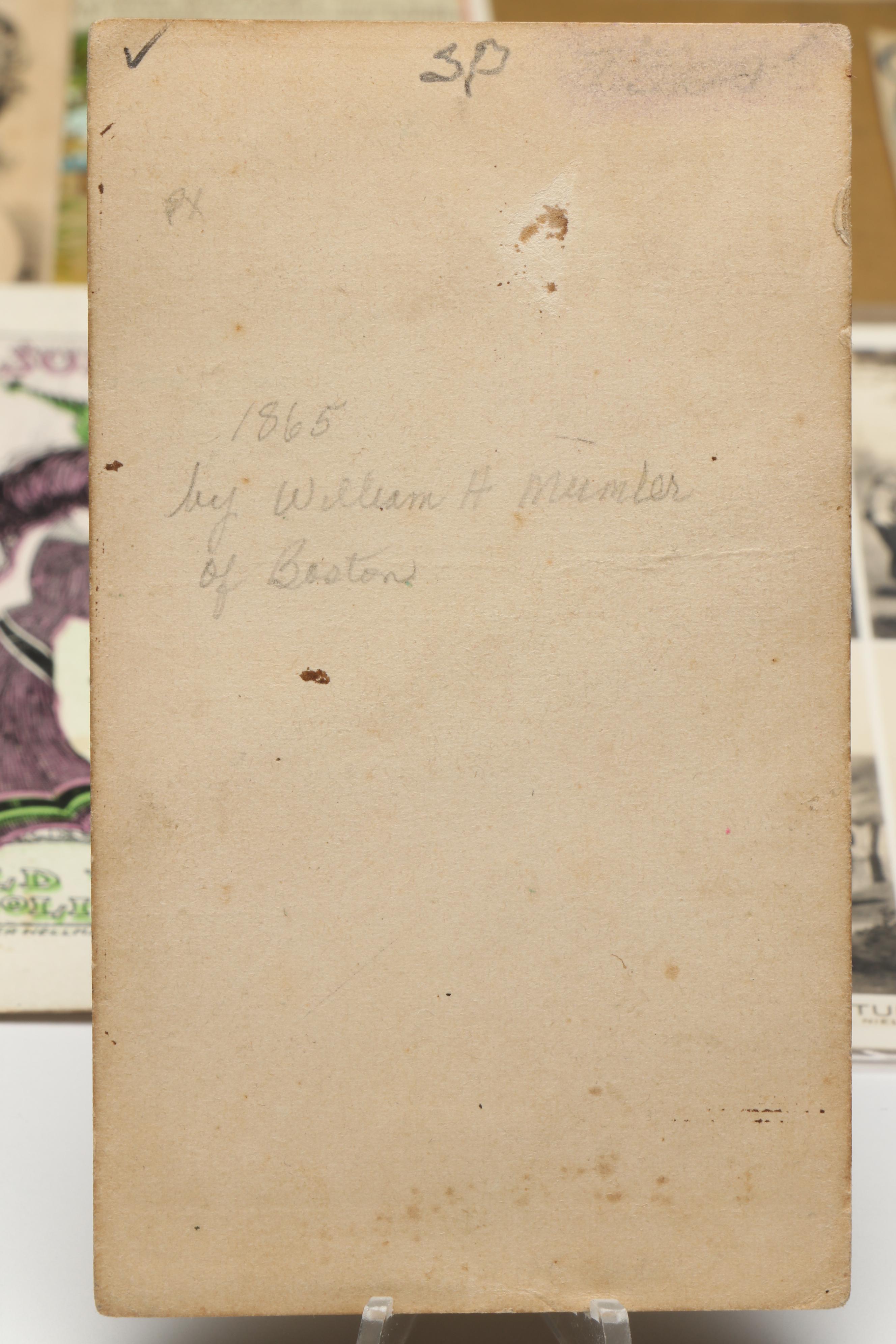 Carte de Visite of Mrs. Lincoln with More Photos, Postcards and Ephemera