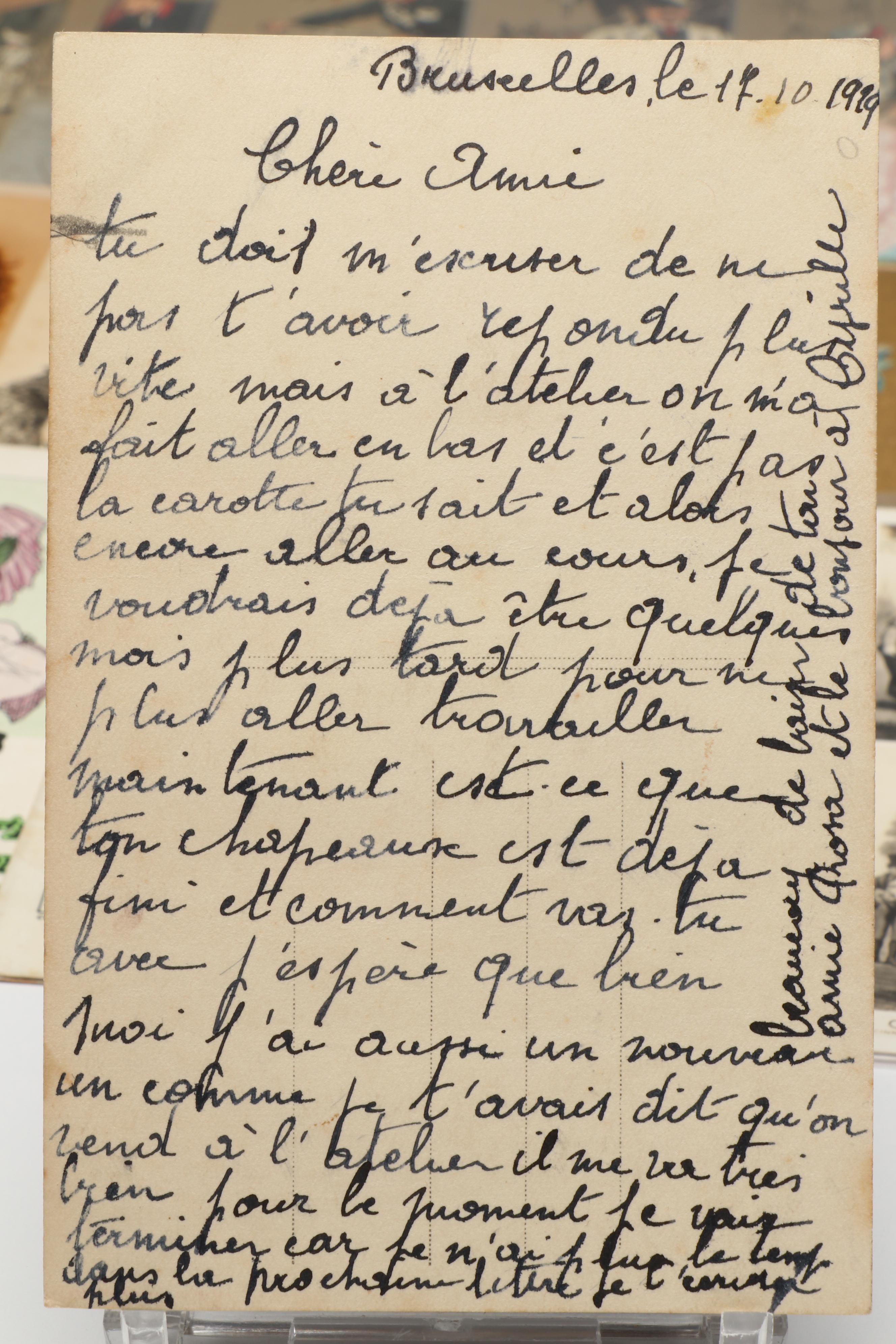 Carte de Visite of Mrs. Lincoln with More Photos, Postcards and Ephemera