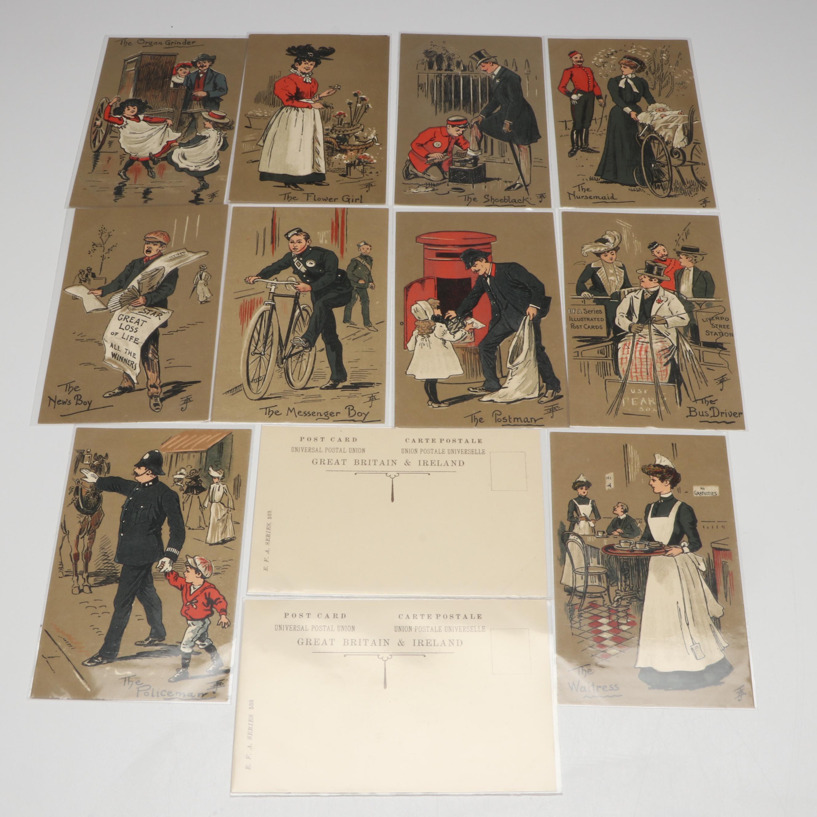 Carte de Visite of Mrs. Lincoln with More Photos, Postcards and Ephemera