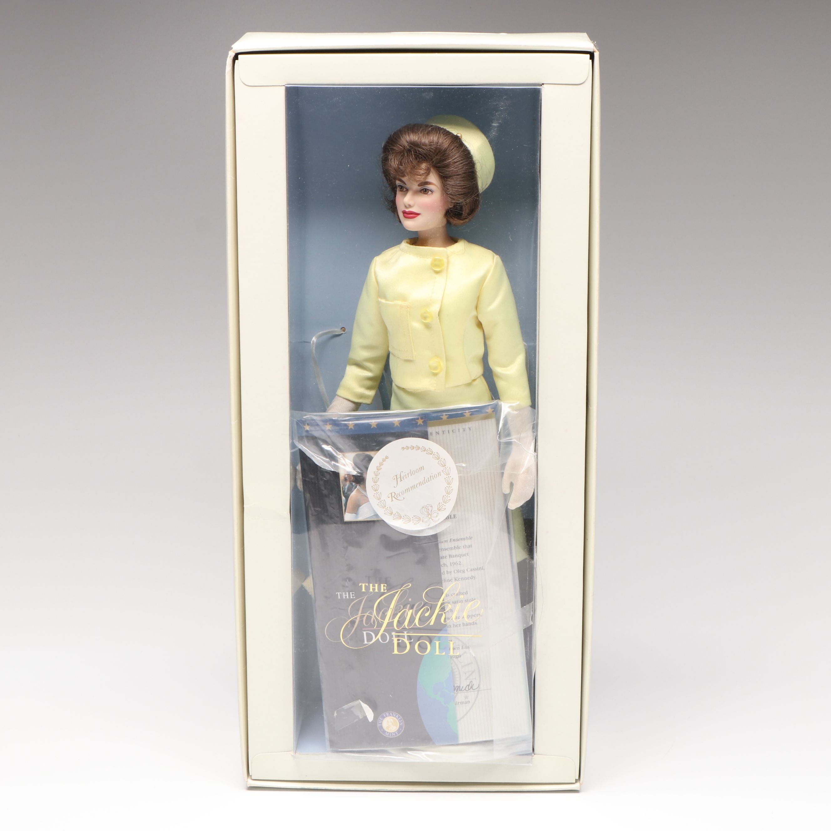The Franklin Mint "The Jackie Doll" Vinyl Dolls with Fashion