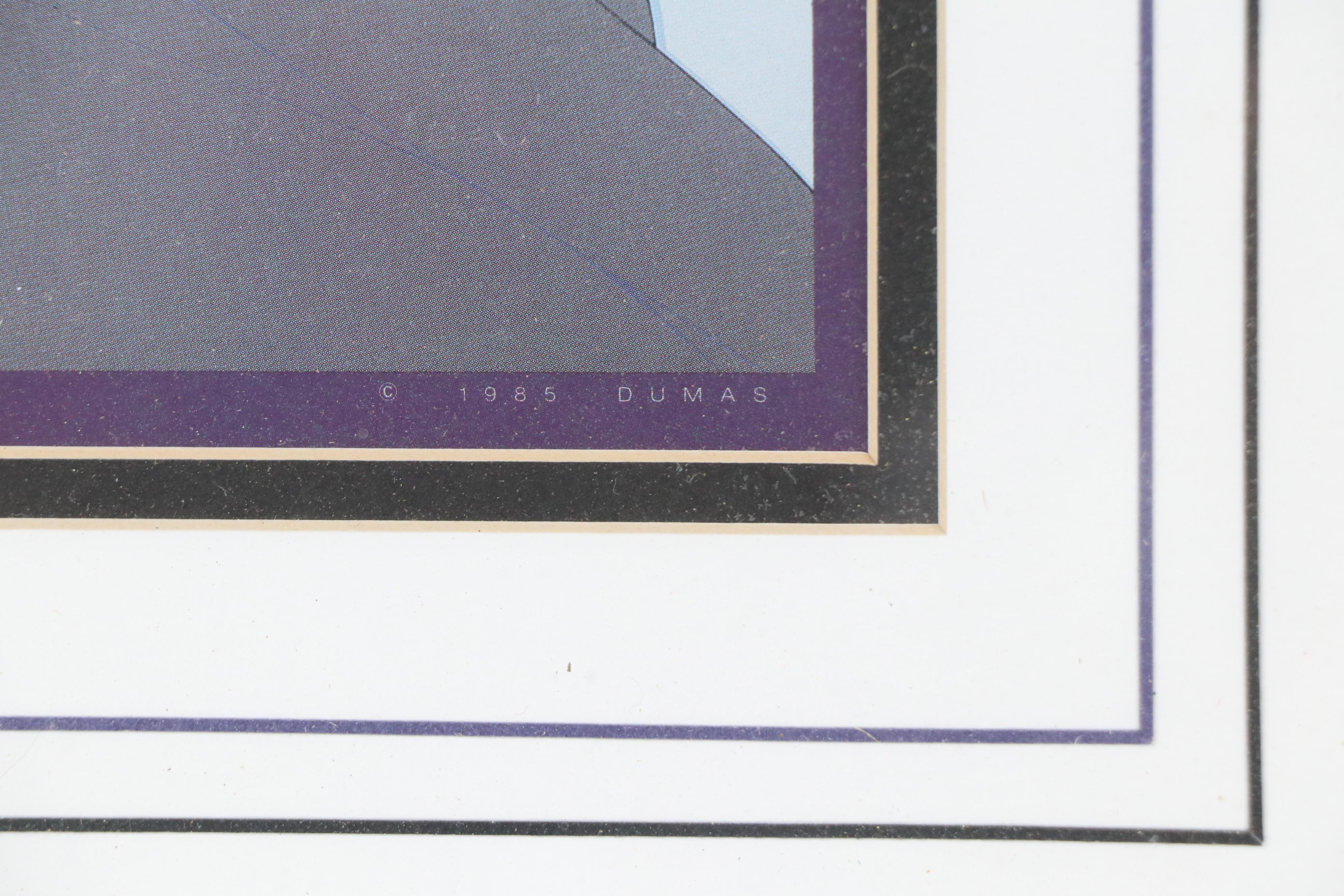 Offset Lithograph After Patrick Nagel of Woman, Late 20th Century