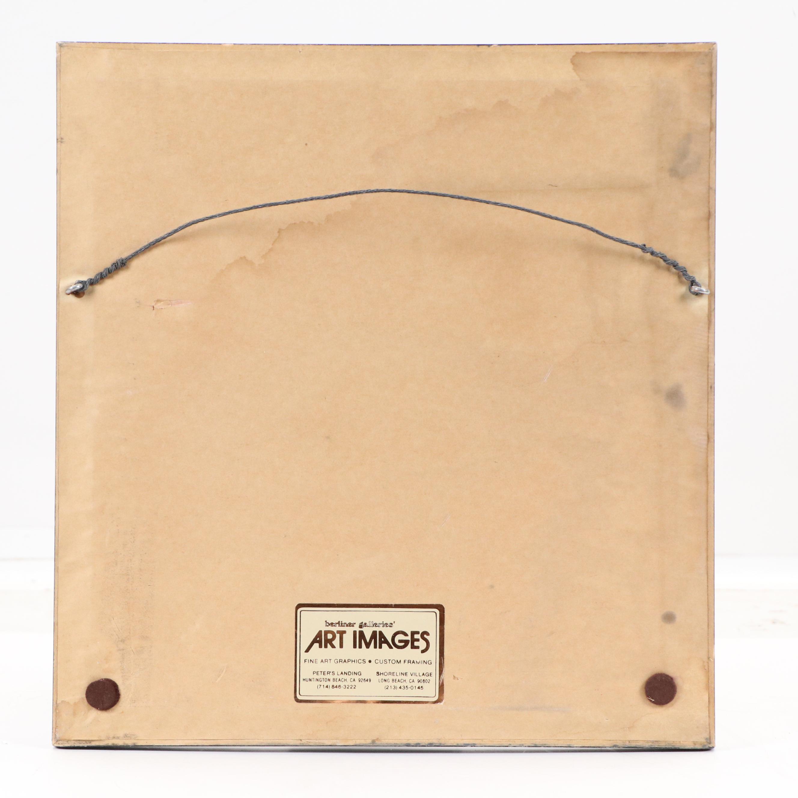 Offset Lithograph After Patrick Nagel of Woman, Late 20th Century