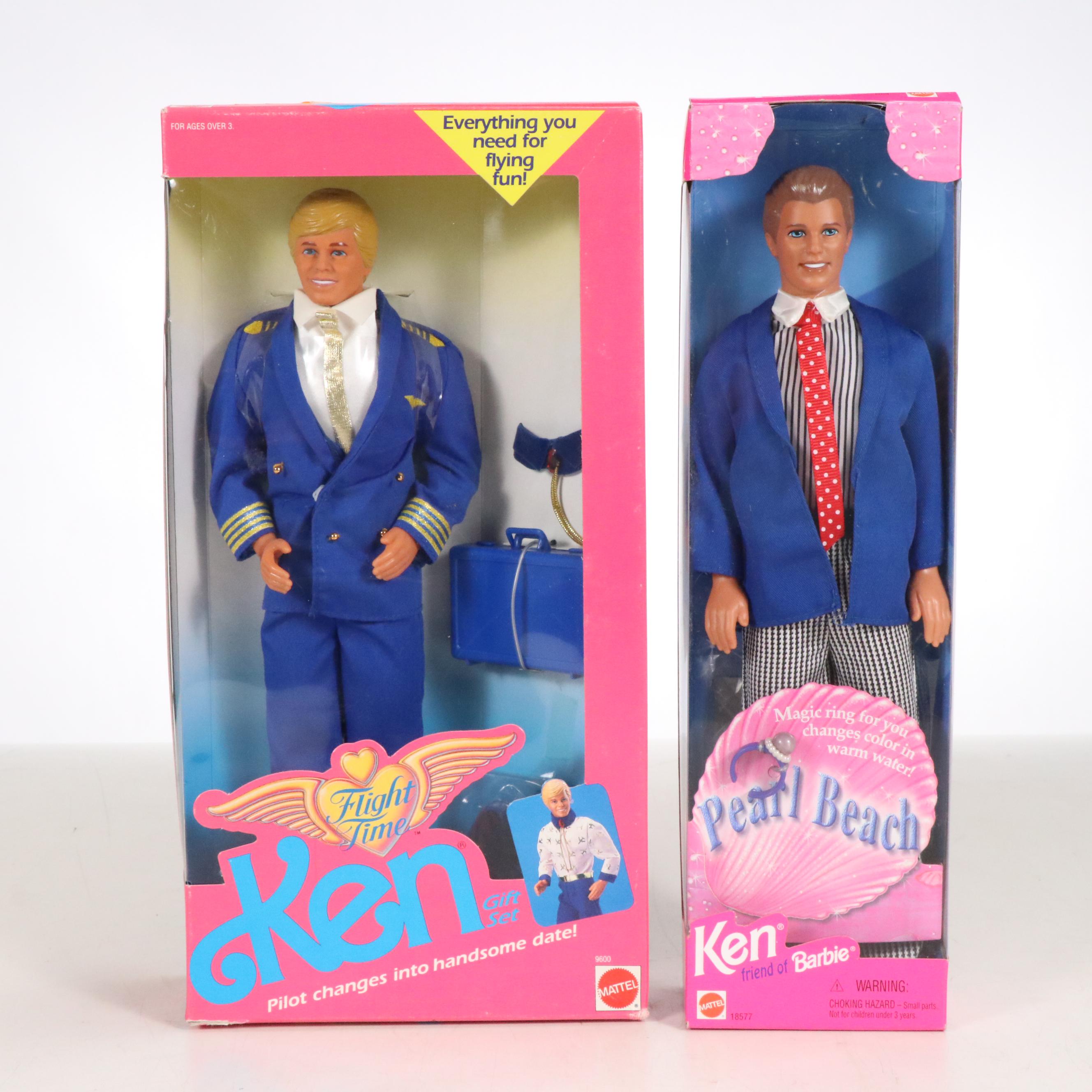 Barbie "Totally Spring" Doll with Other Barbie and Ken Dolls and Accessories