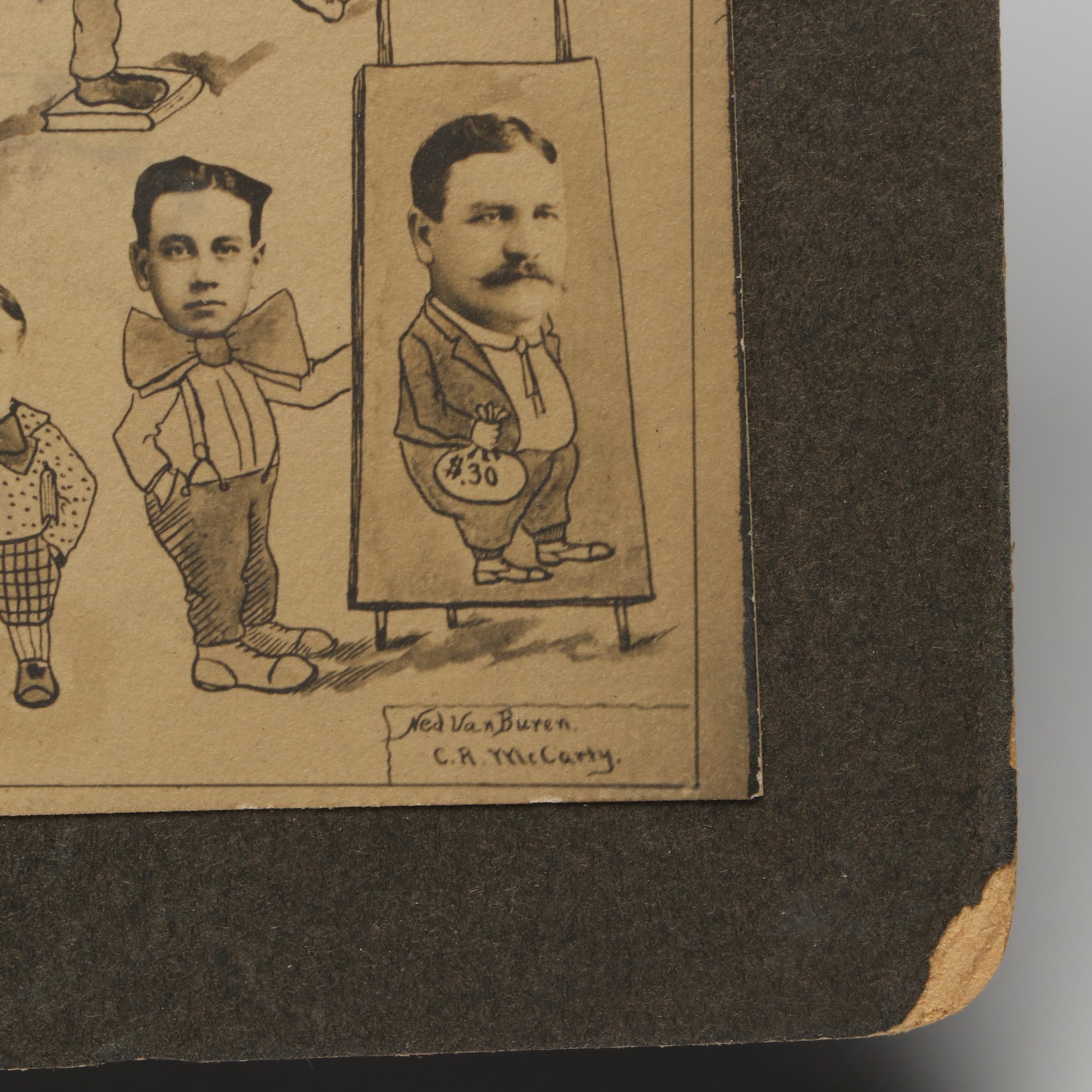 Carte de Visite of Mrs. Lincoln with More Photos, Postcards and Ephemera