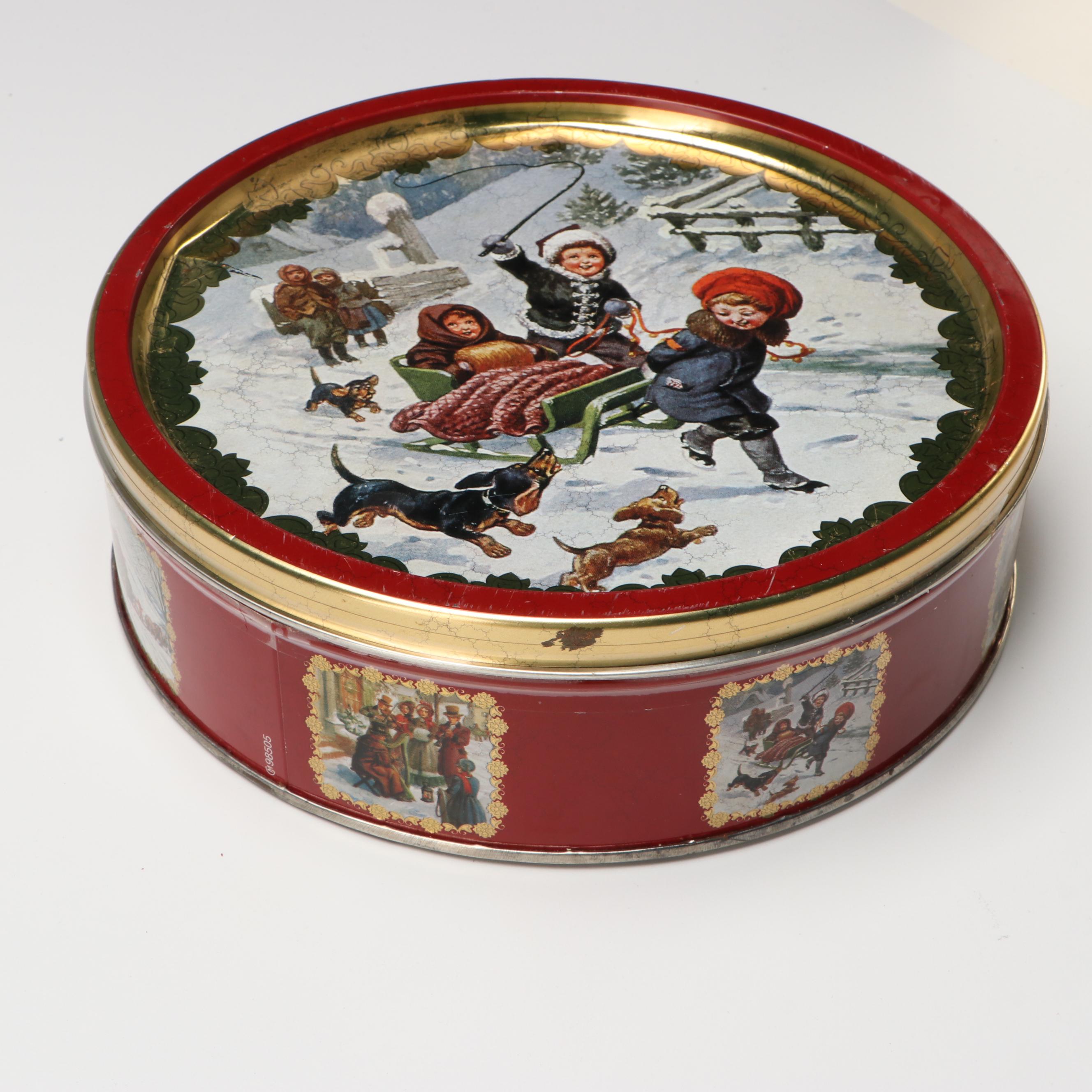 Vulcan Battery Powered Sewing Machine with Tin of Buttons and Pincushion