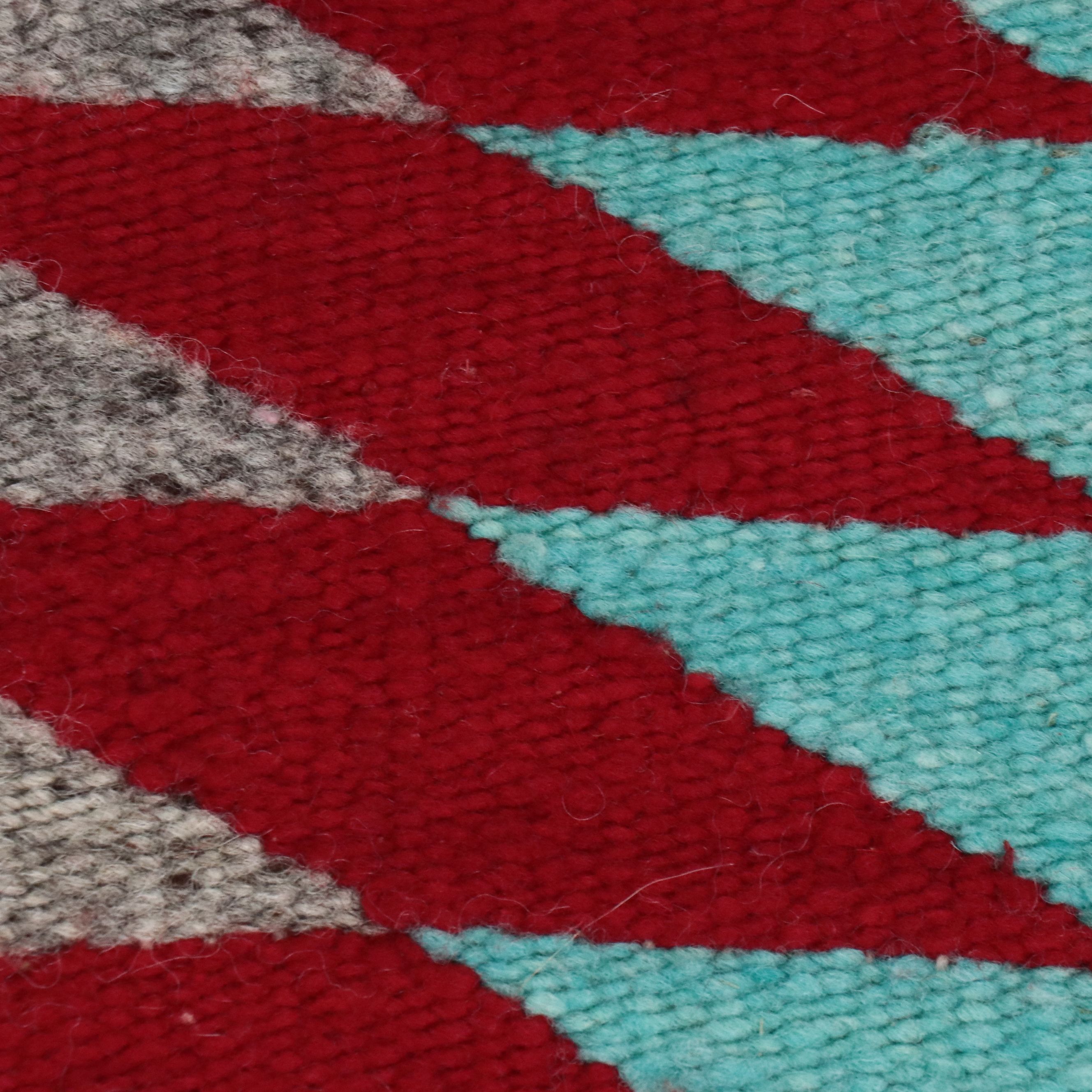 3'1 x 5'6 Handwoven Navajo Eye Dazzler Area Rug