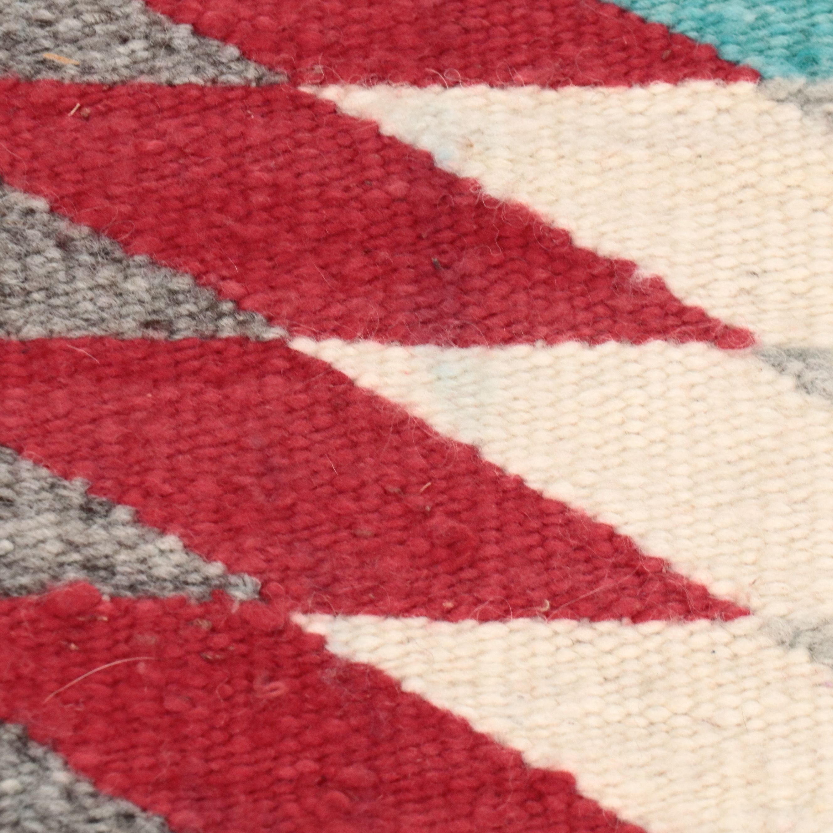 3'1 x 5'6 Handwoven Navajo Eye Dazzler Area Rug