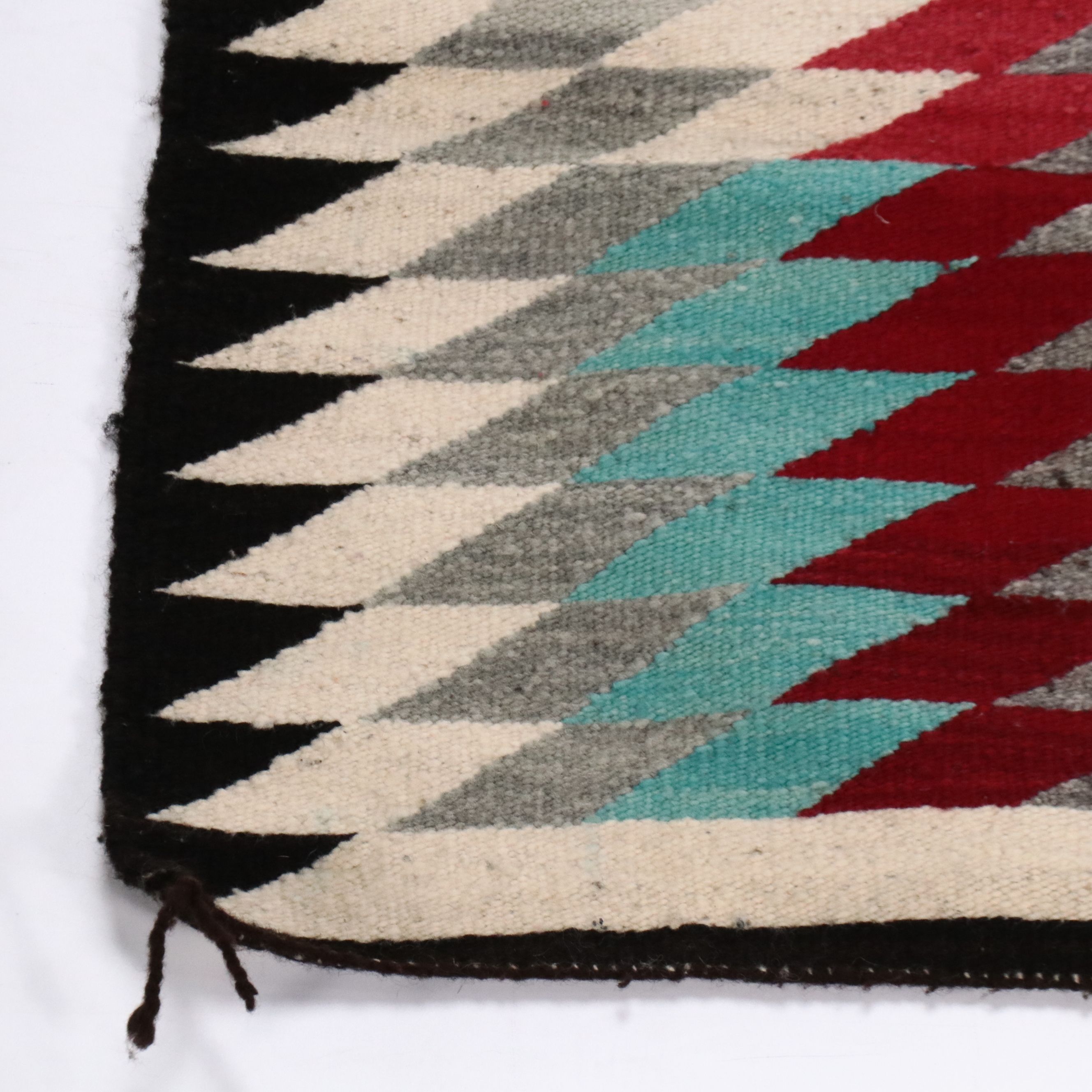 3'1 x 5'6 Handwoven Navajo Eye Dazzler Area Rug