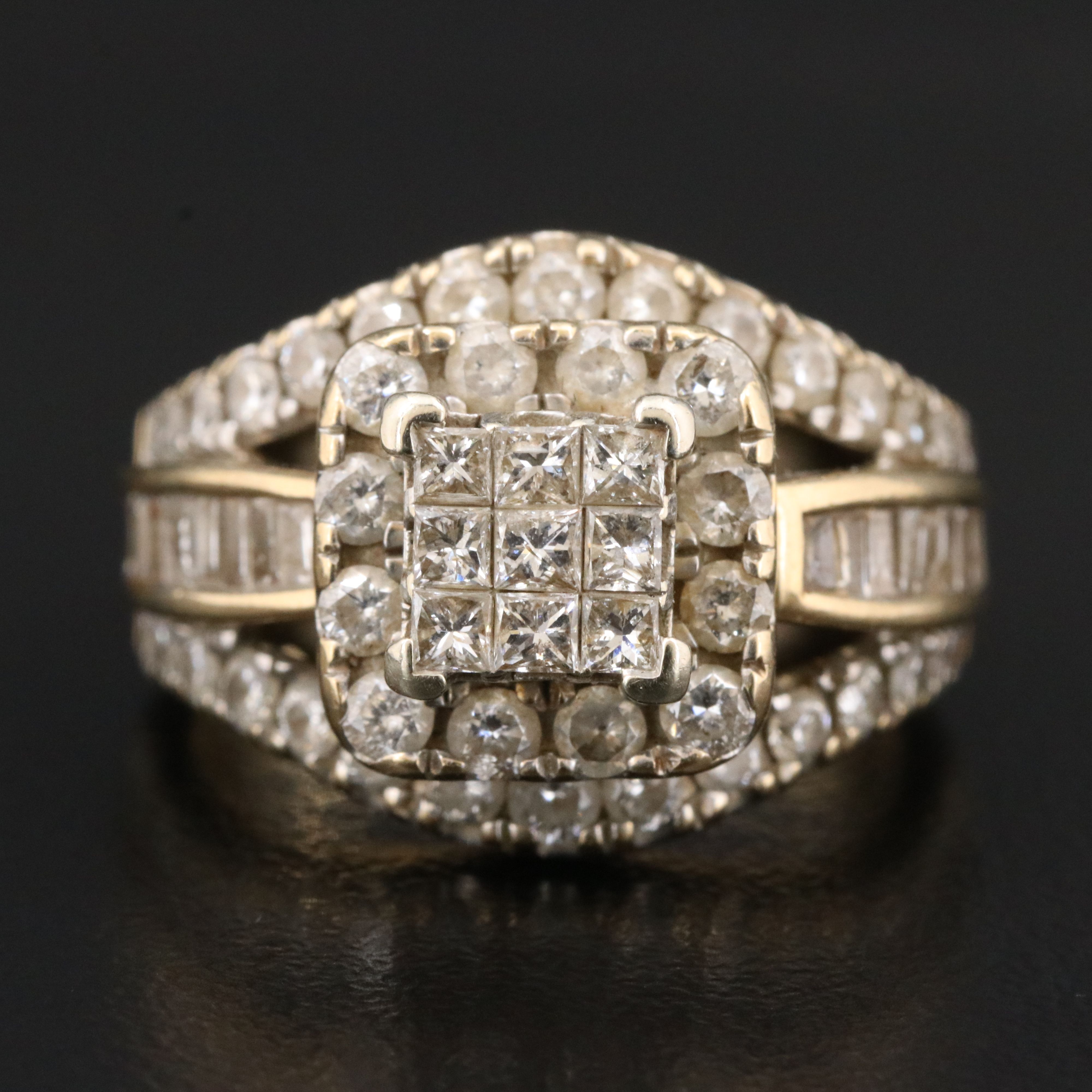 14K 2.12 CTW Diamond Ring