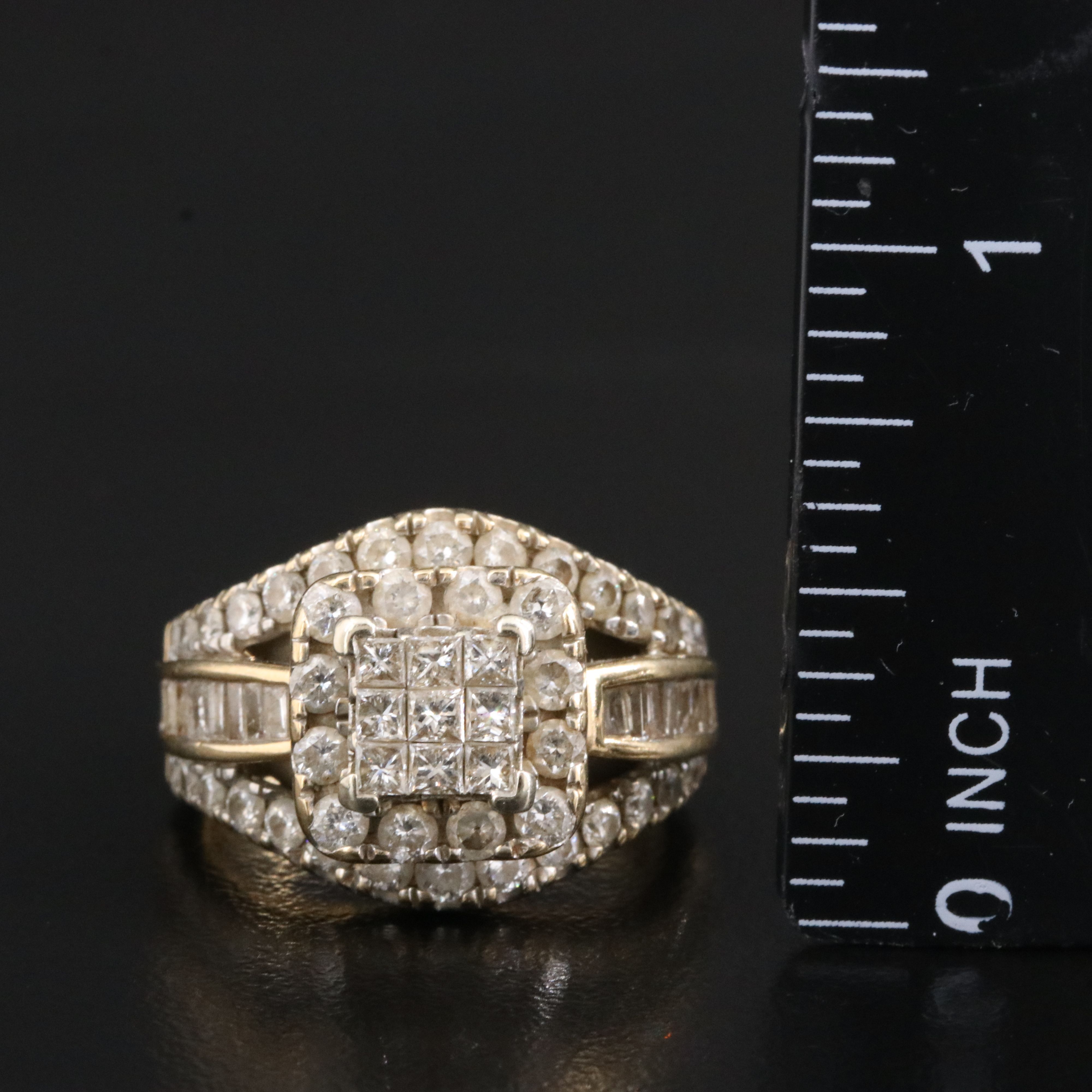 14K 2.12 CTW Diamond Ring