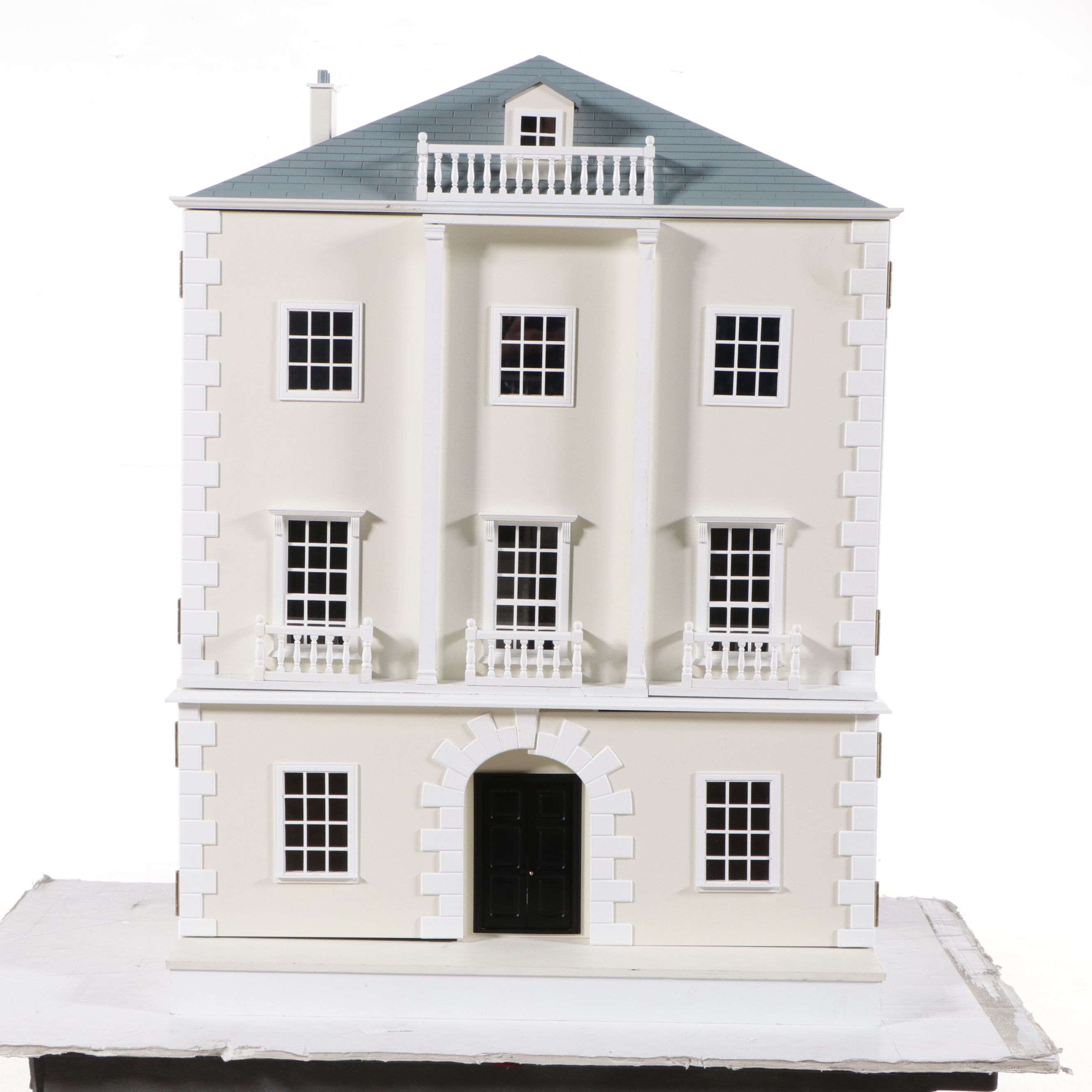 English Style Handcrafted Wooden Dollhouse