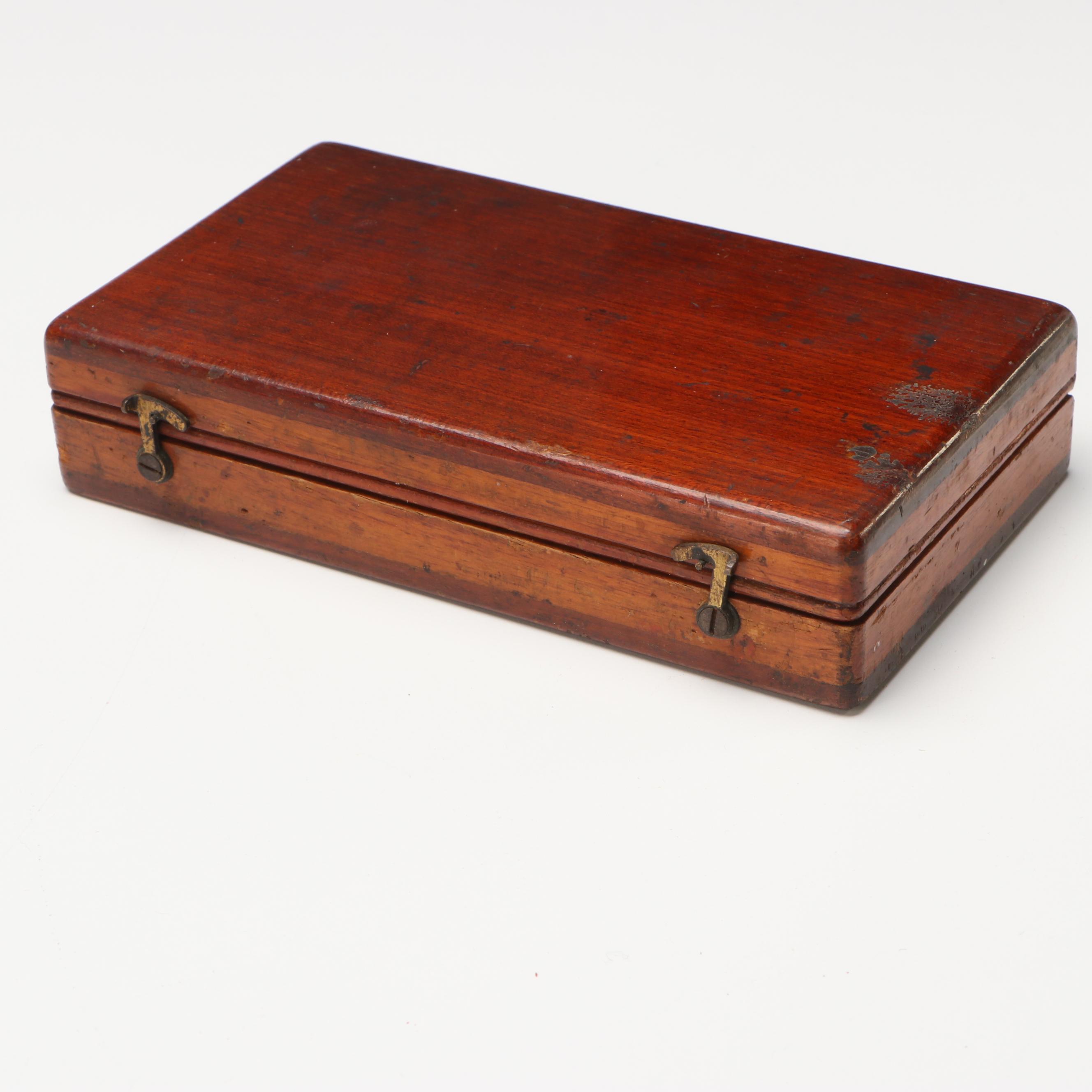 Kentucky Wooden Apothecary Scale and Weights, Late 19th Century