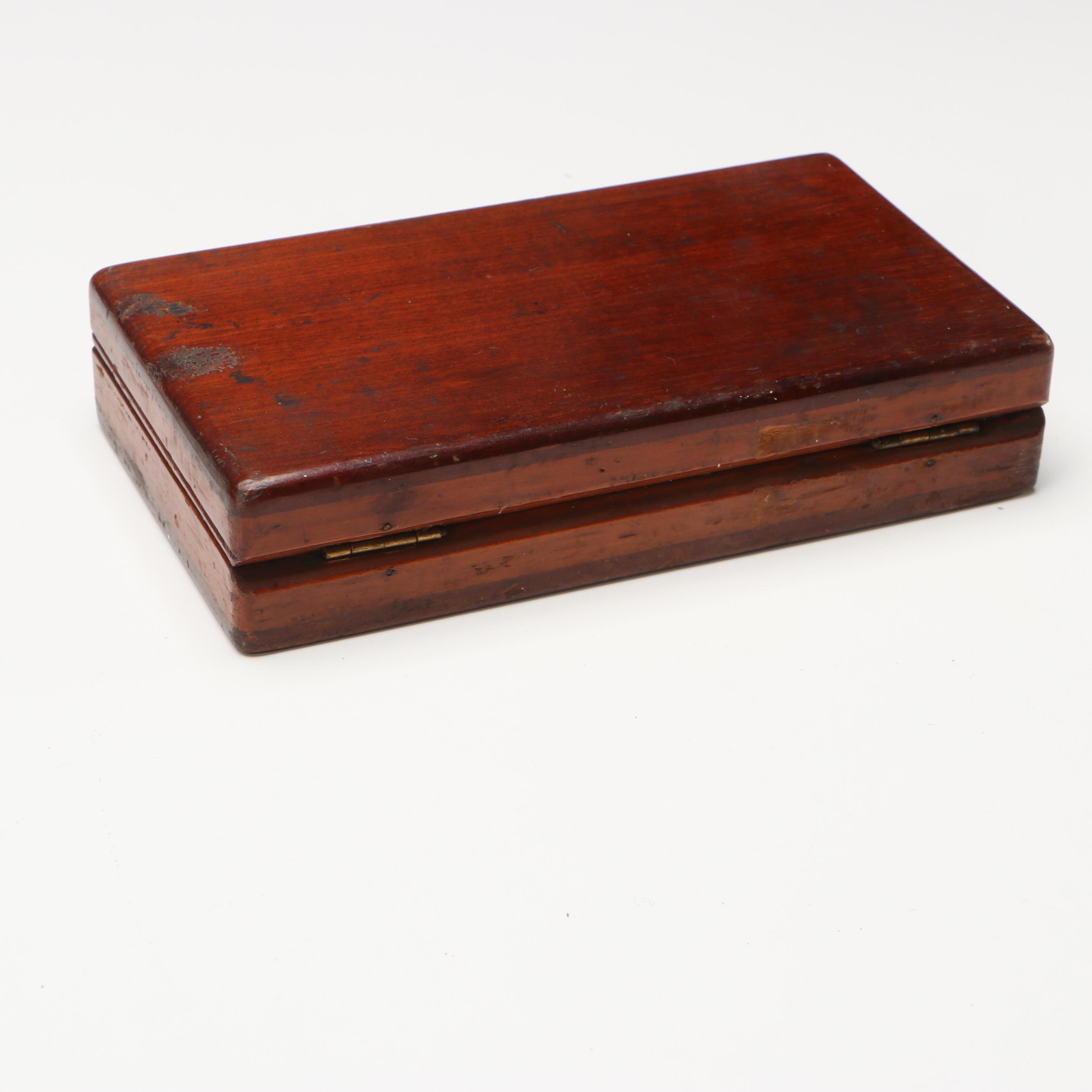 Kentucky Wooden Apothecary Scale and Weights, Late 19th Century