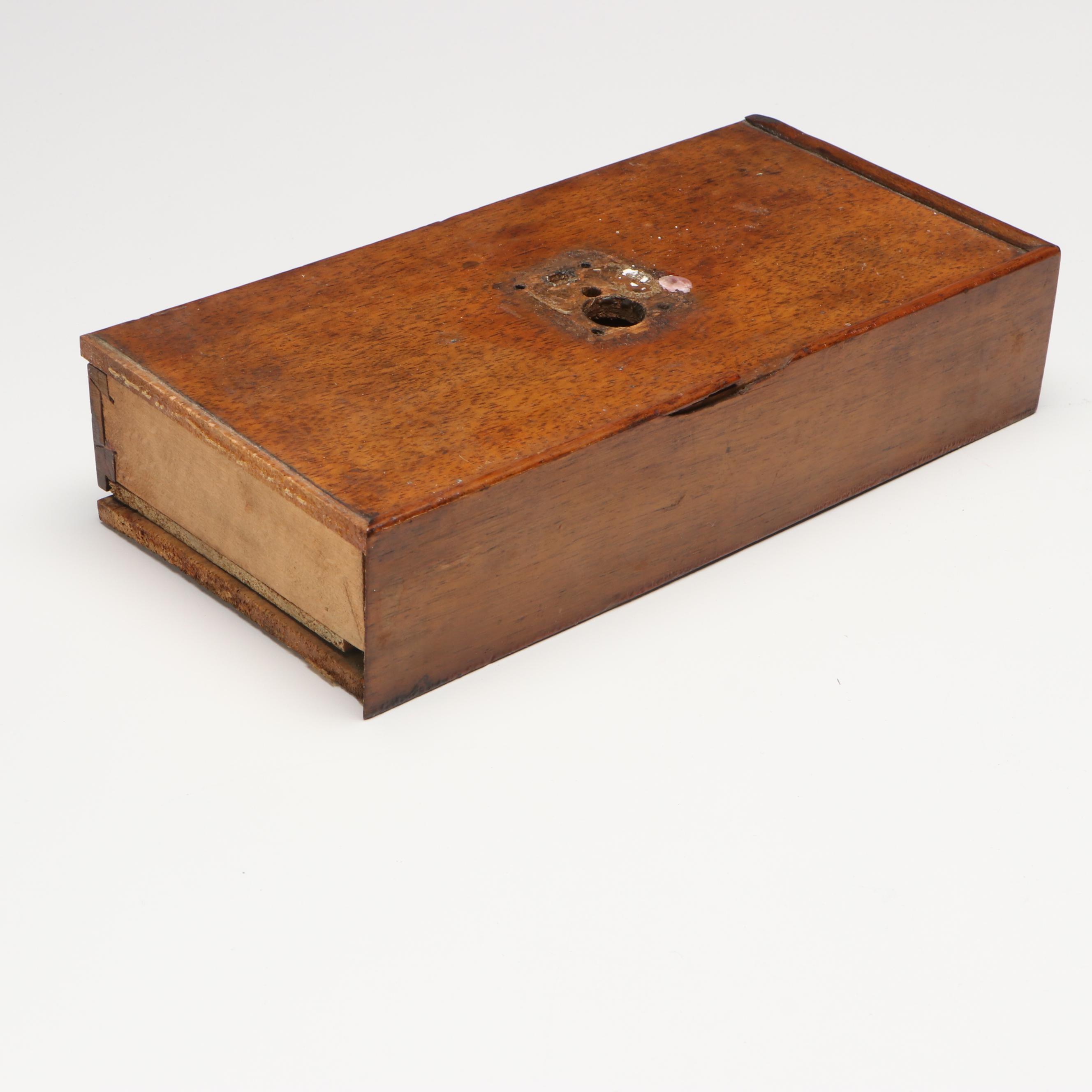 Kentucky Wooden Apothecary Scale and Weights, Late 19th Century