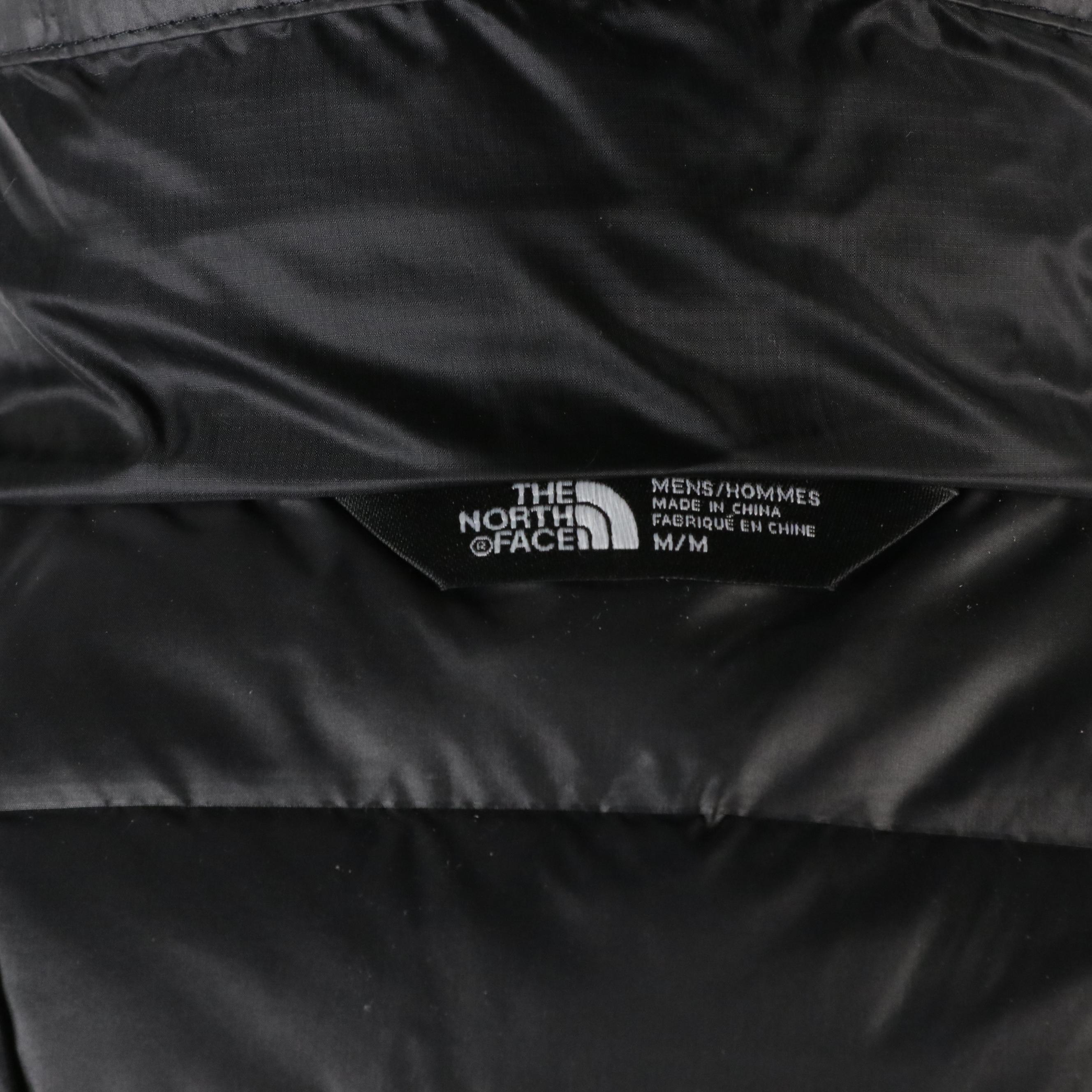 Men's The North Face Summit Series Hooded Coat and Zip Vest in Black