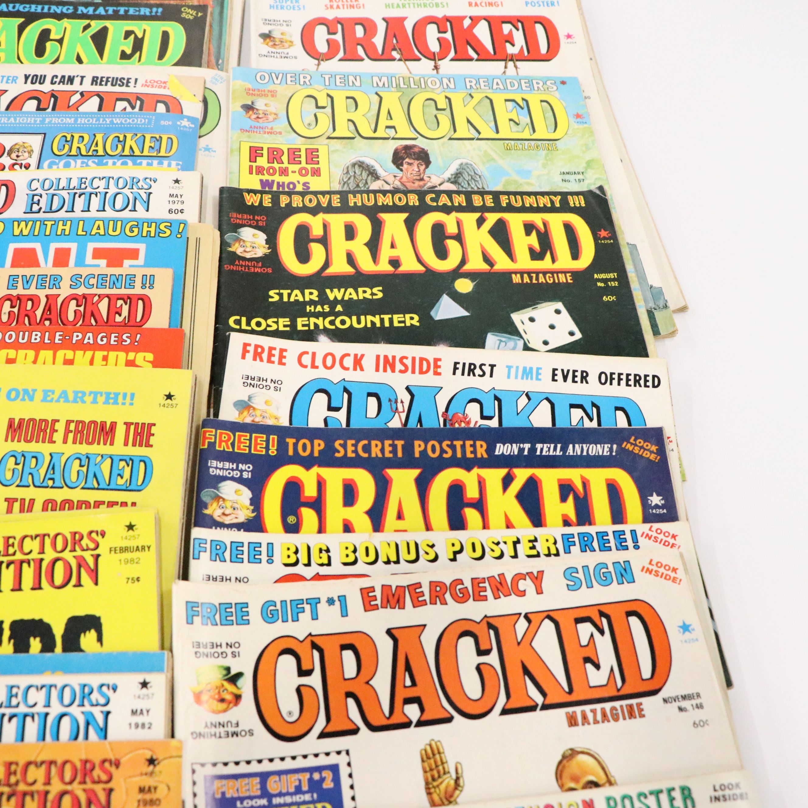 Collector's Edition and More "Cracked" Magazine Collection, Late 20th Century