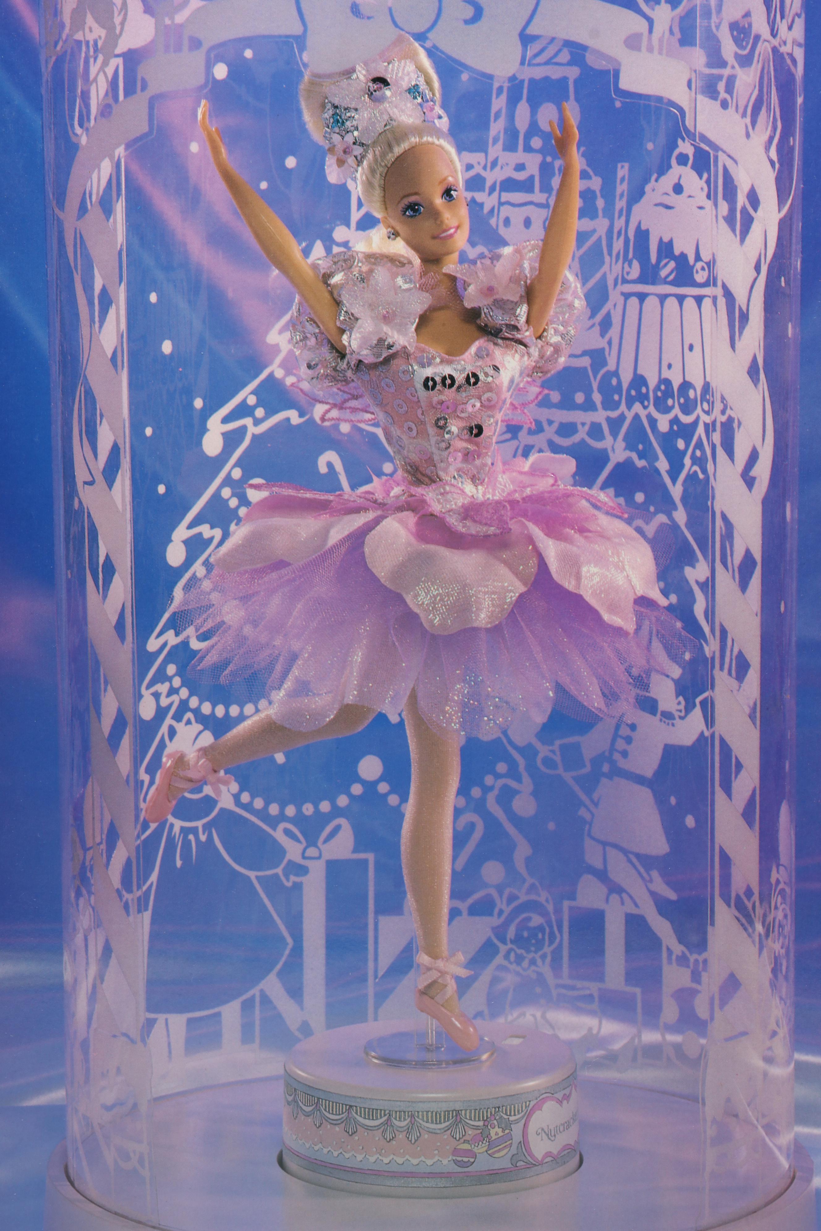 Mattel "Swan Lake" and "Nutcracker" Barbie Musical Ballerina Dolls