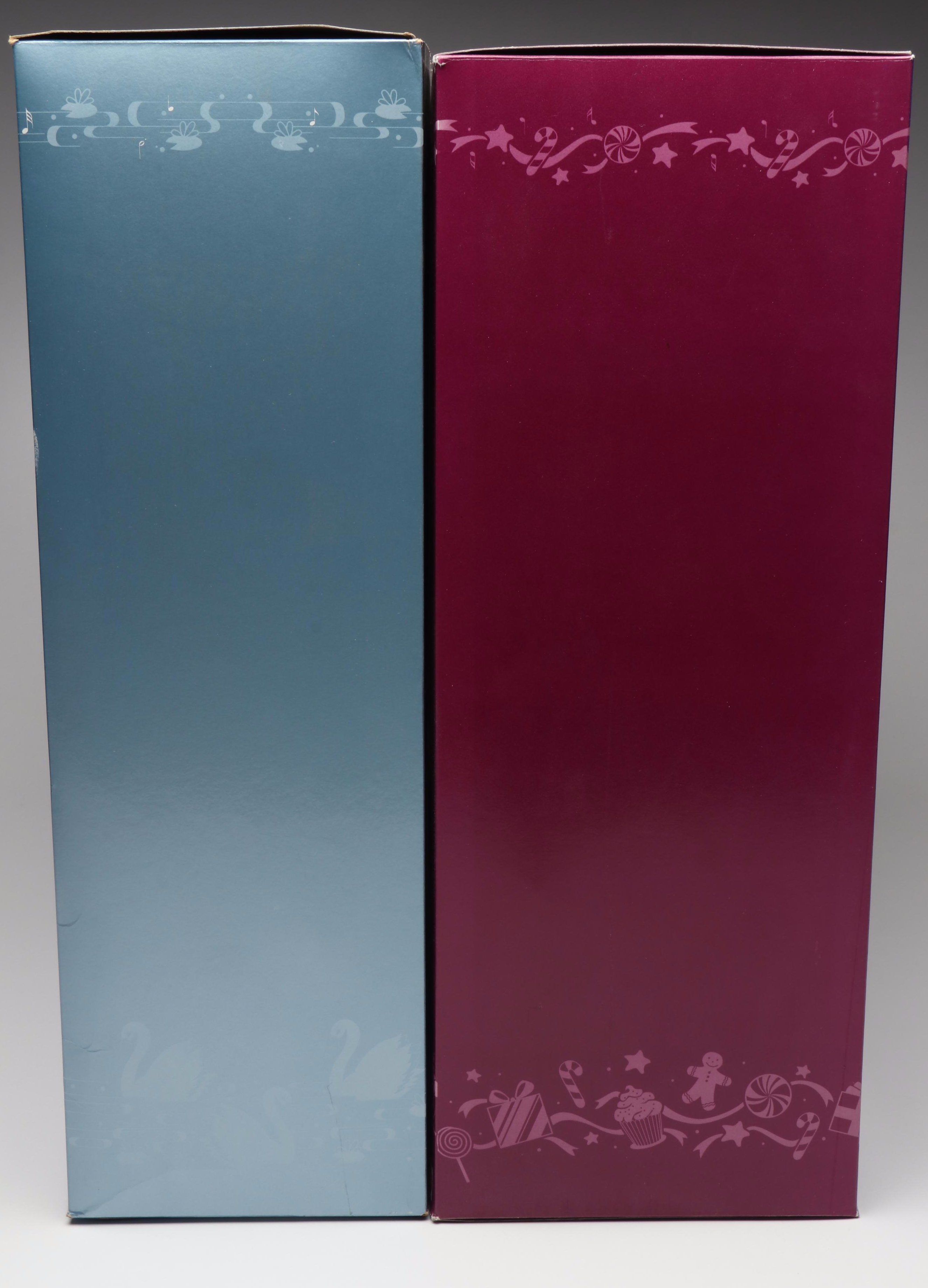 Mattel "Swan Lake" and "Nutcracker" Barbie Musical Ballerina Dolls