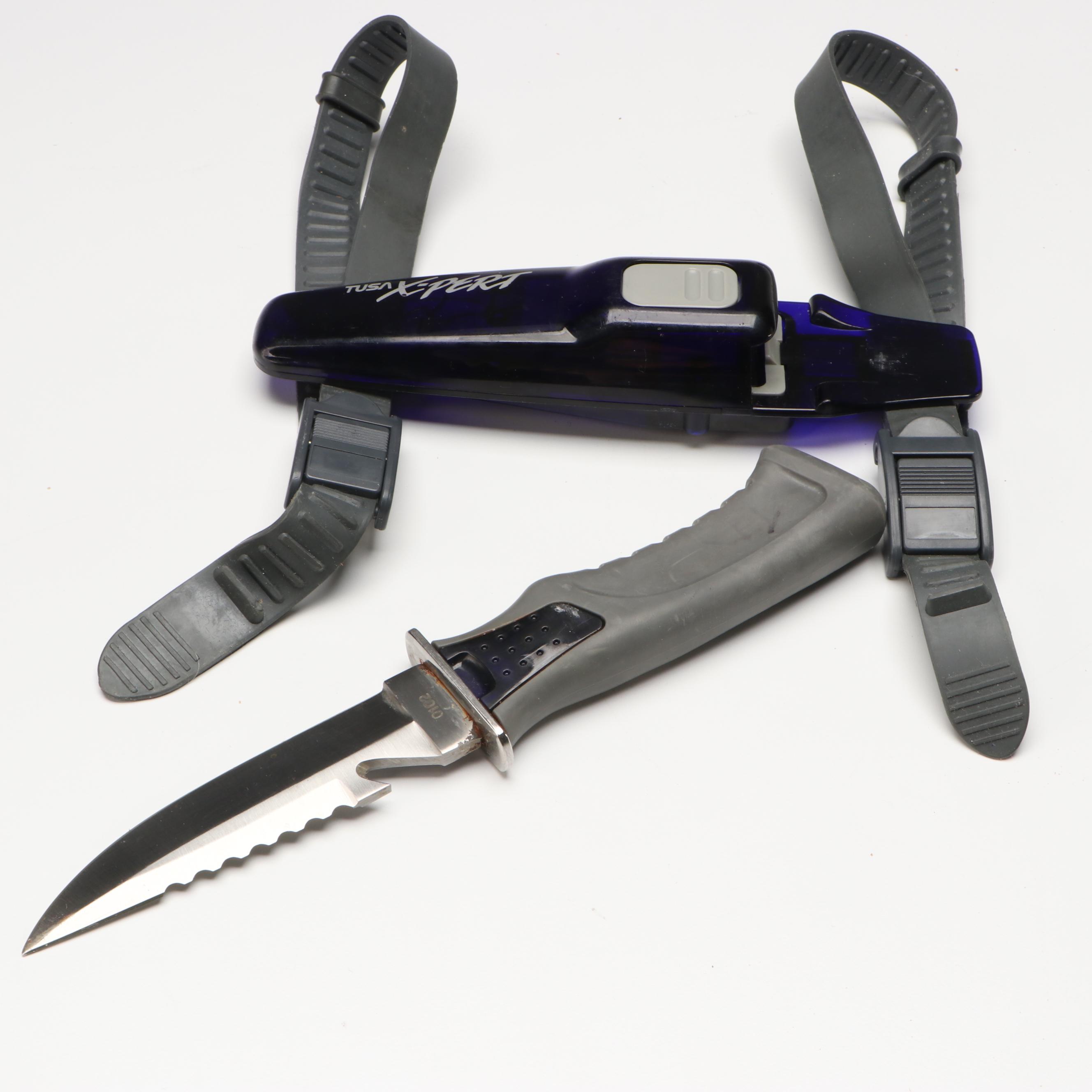 Tusa X-Pert Diving Knife